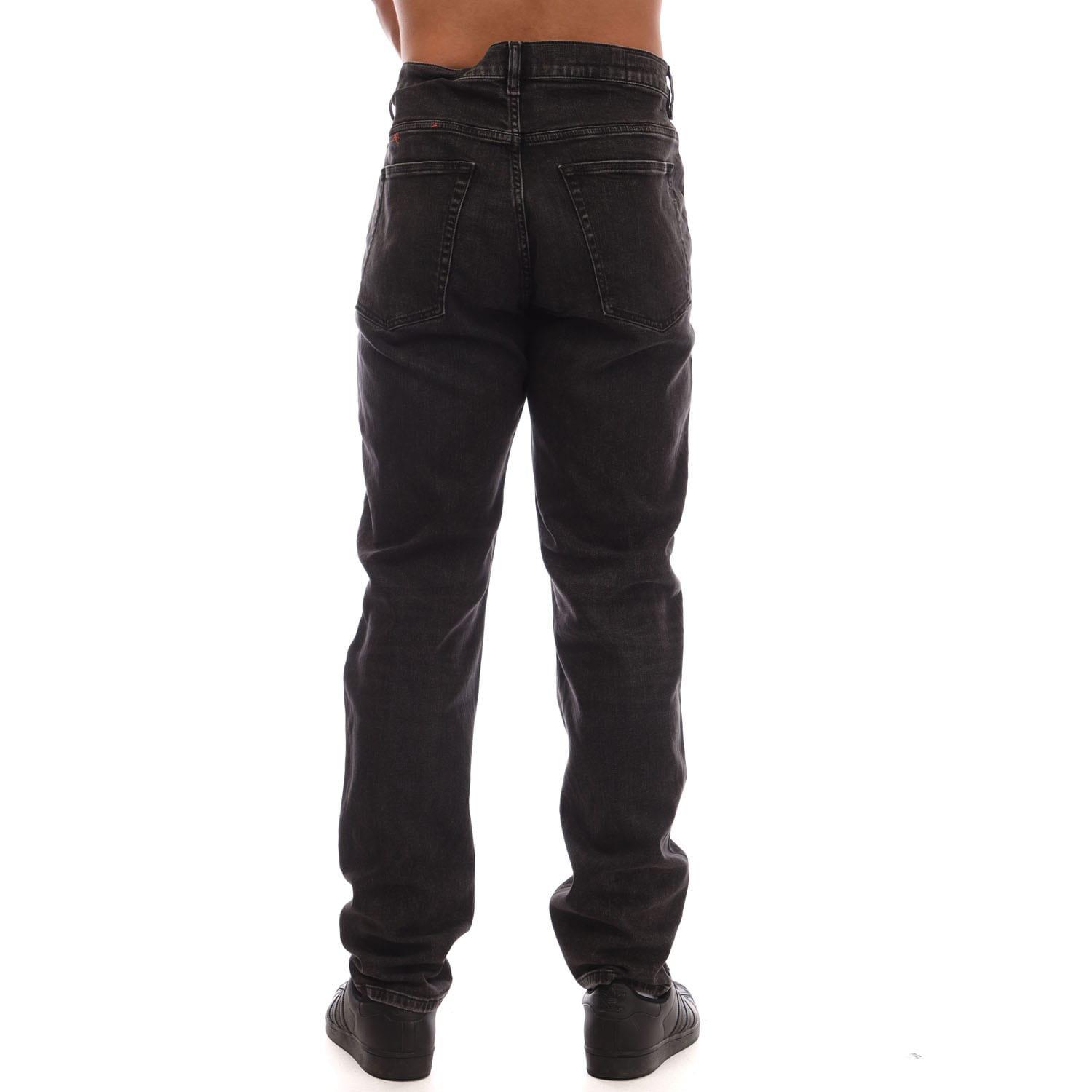 Black Grey - Diesel - 2005 D-Fining Regular-Fit Jeans - 3