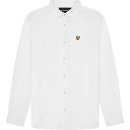 Lyle and Scott Lyle and Scott Slim Fit Poplin Shirt Mens