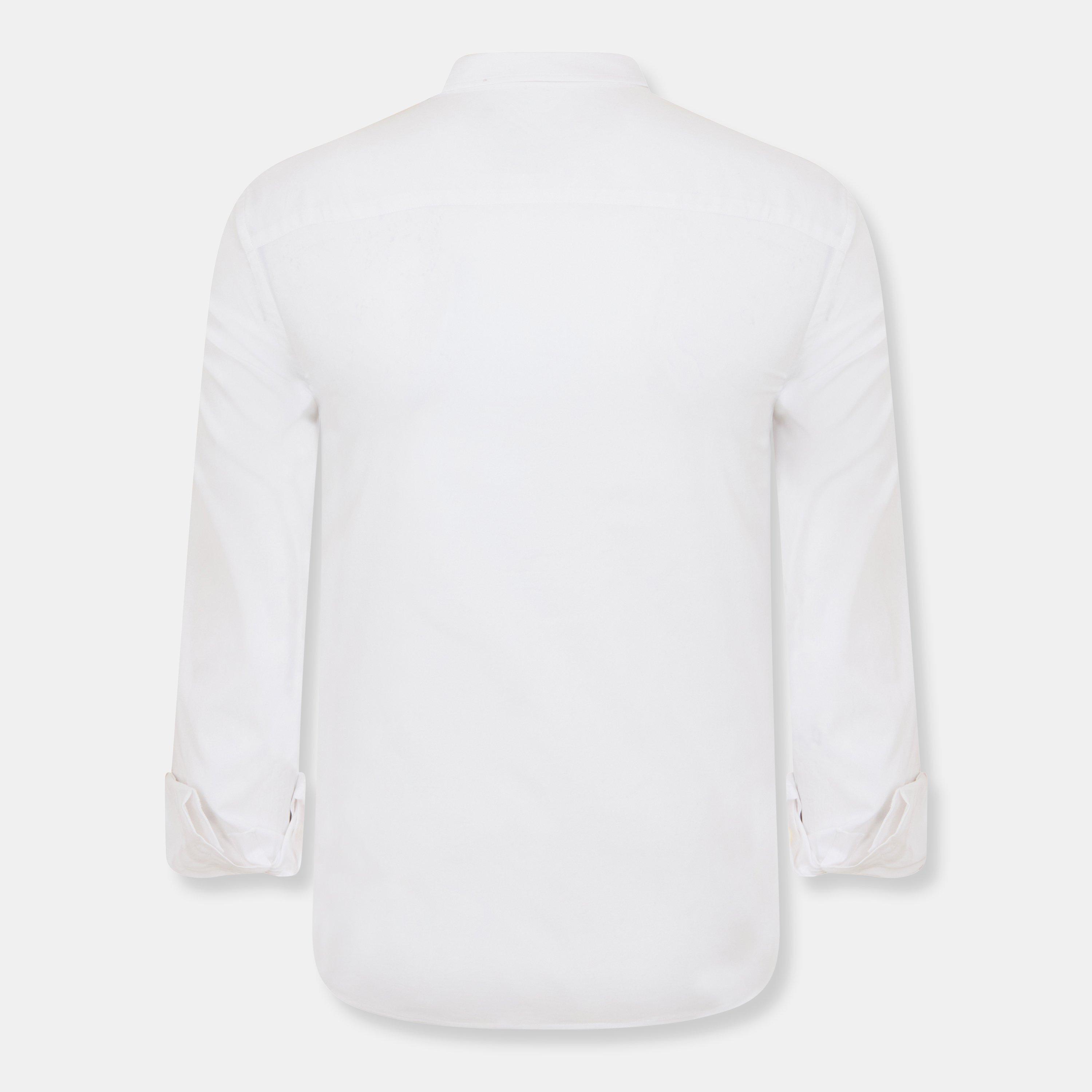 626 White - Lyle and Scott - Lyle and Scott Slim Fit Poplin Shirt Mens - 2