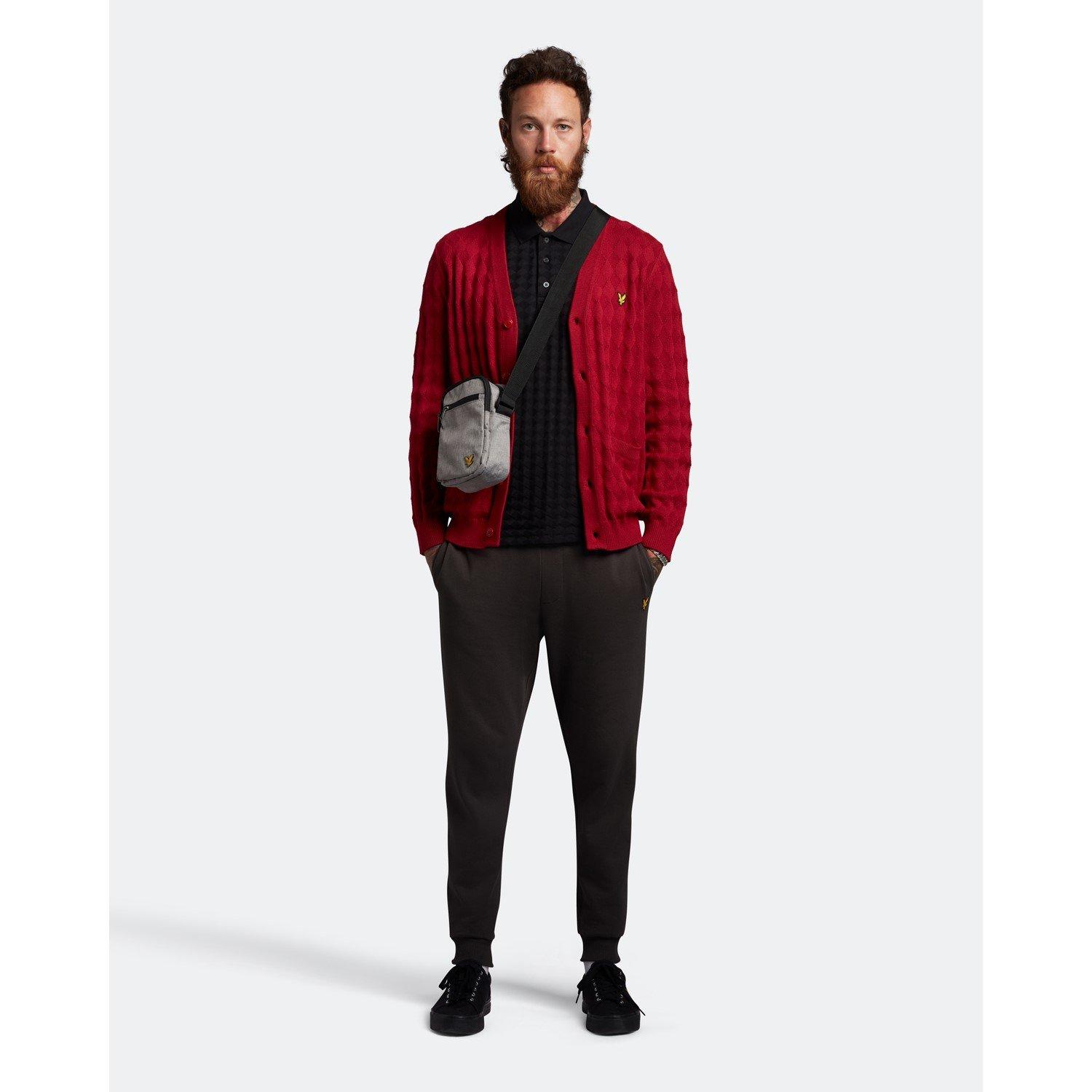 Tunnel Red - Lyle and Scott - Long-Sleeve Knitted Cardigan - 4