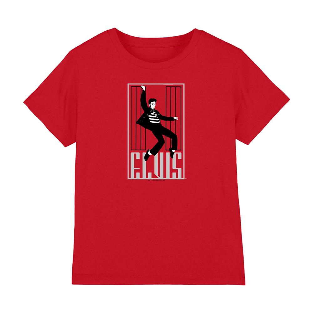 Elvis Presley Elvis Presley One Jailhouse Kids T-Shirt Red