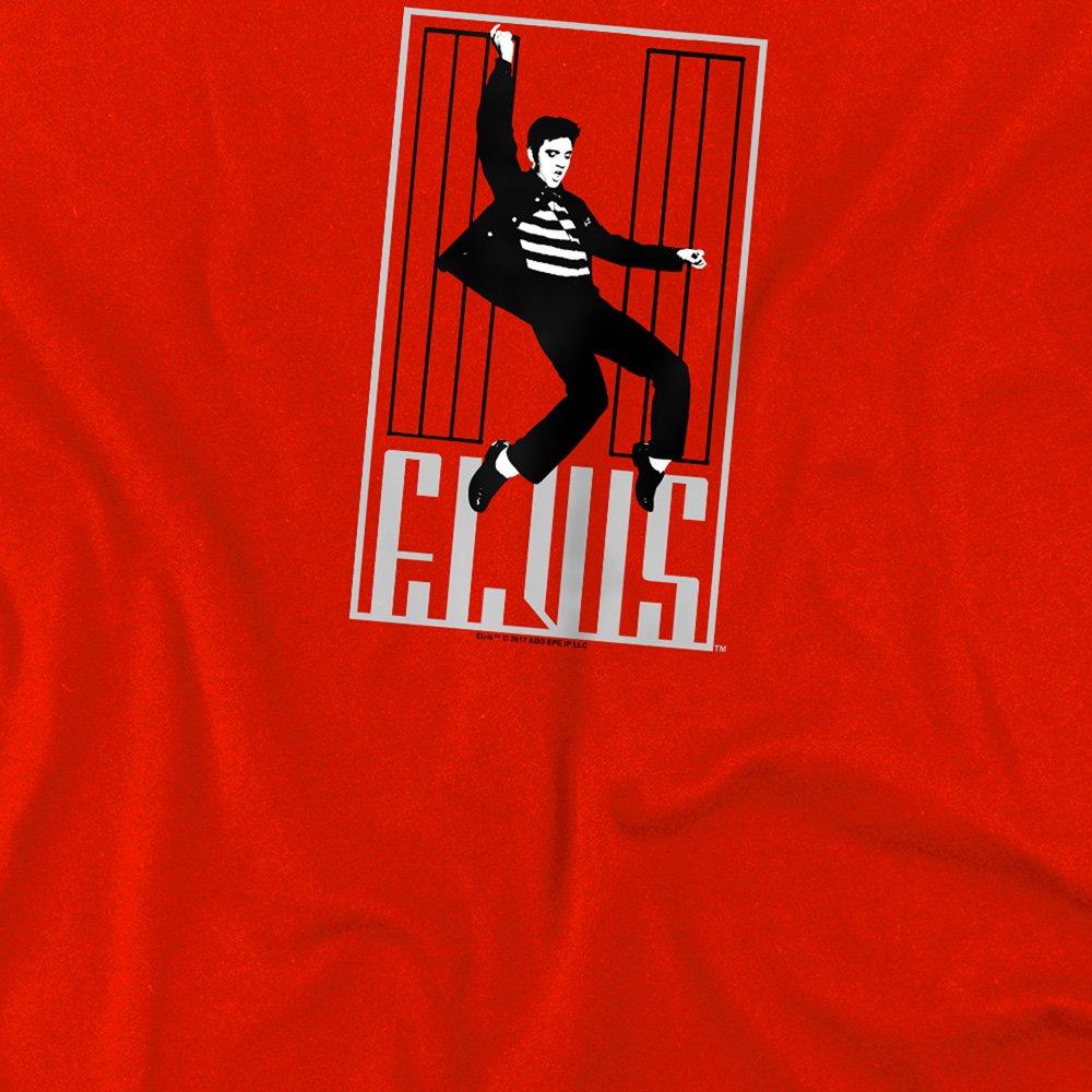 Red - Elvis Presley - Elvis Presley One Jailhouse Kids T-Shirt Red - 2