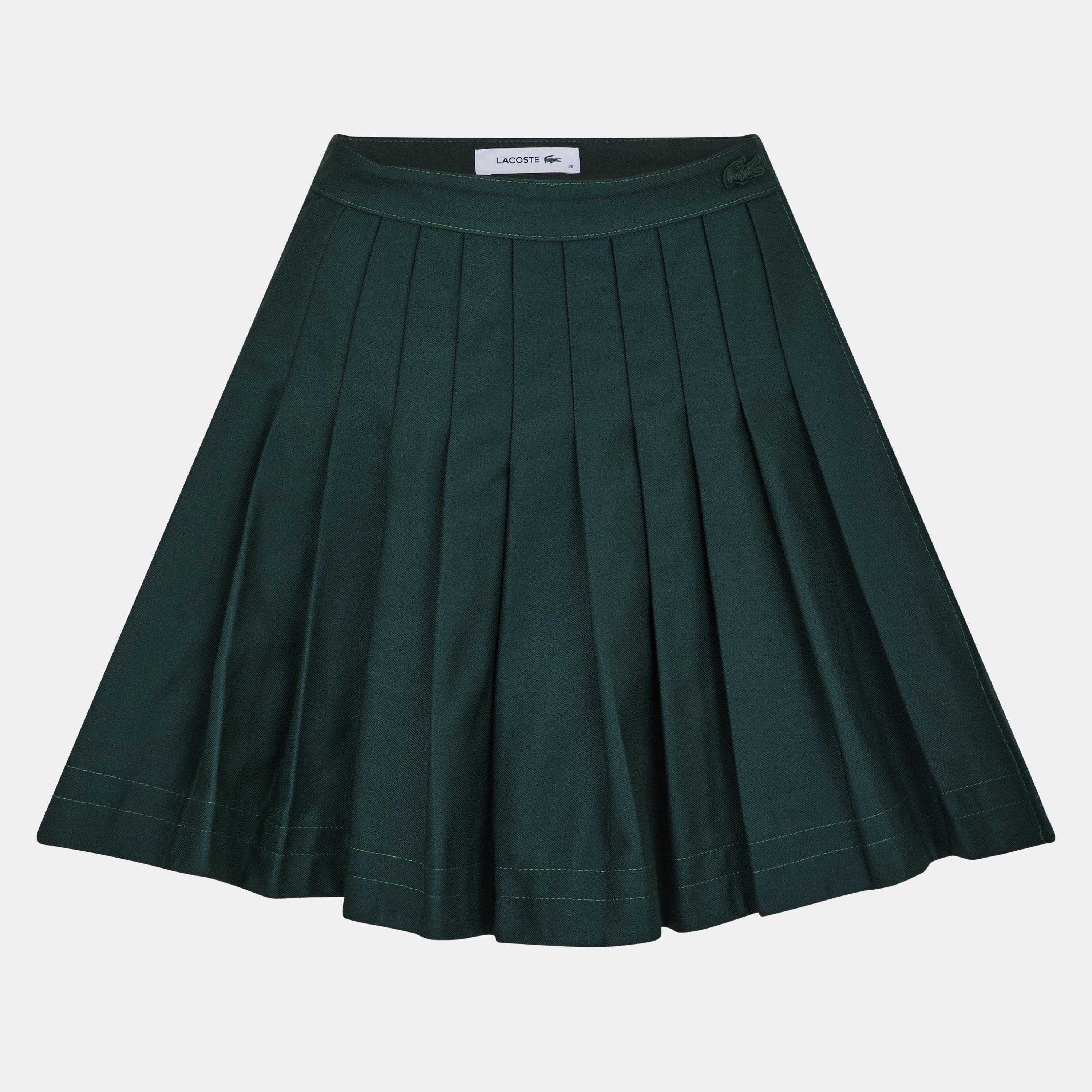 Lacoste Women's Stretch Mini Skirt - Sinople - 10 (38)