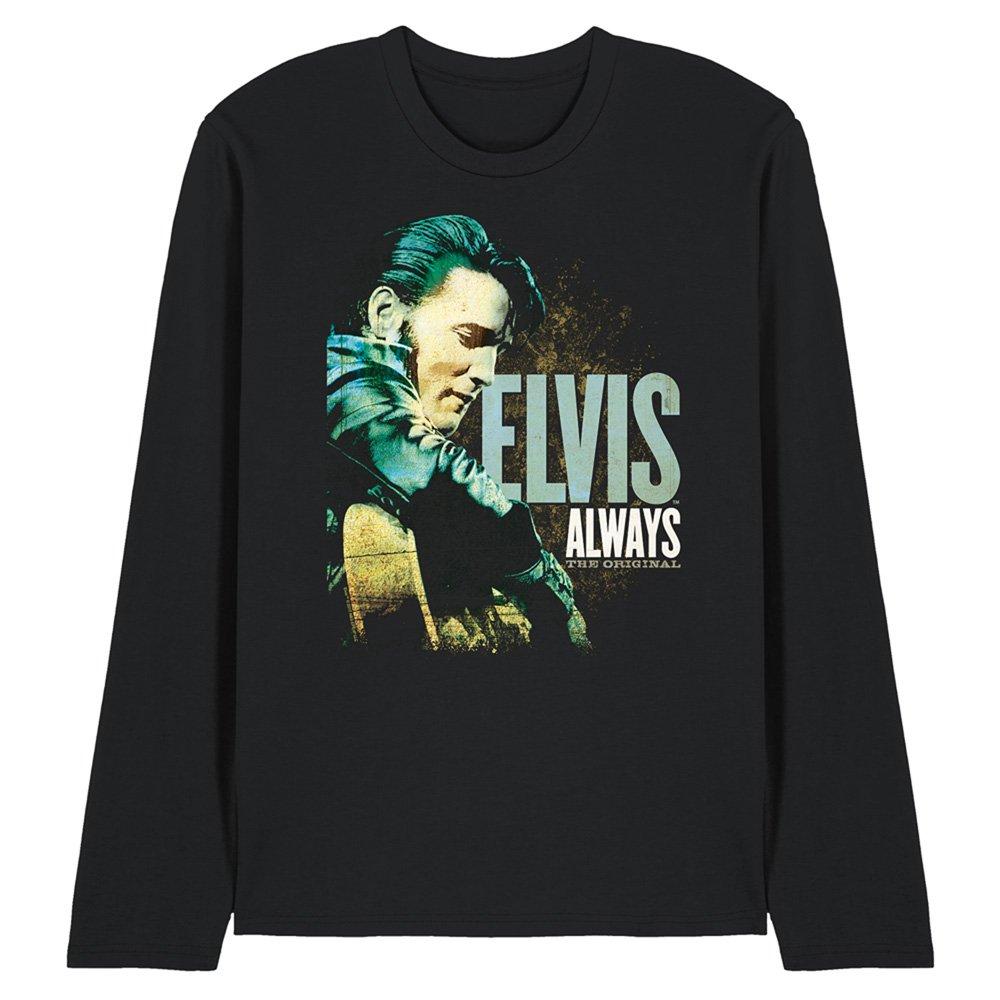 Black - Elvis Presley - Elvis Presley Always The Original Long Sleeve T-Sh - 1