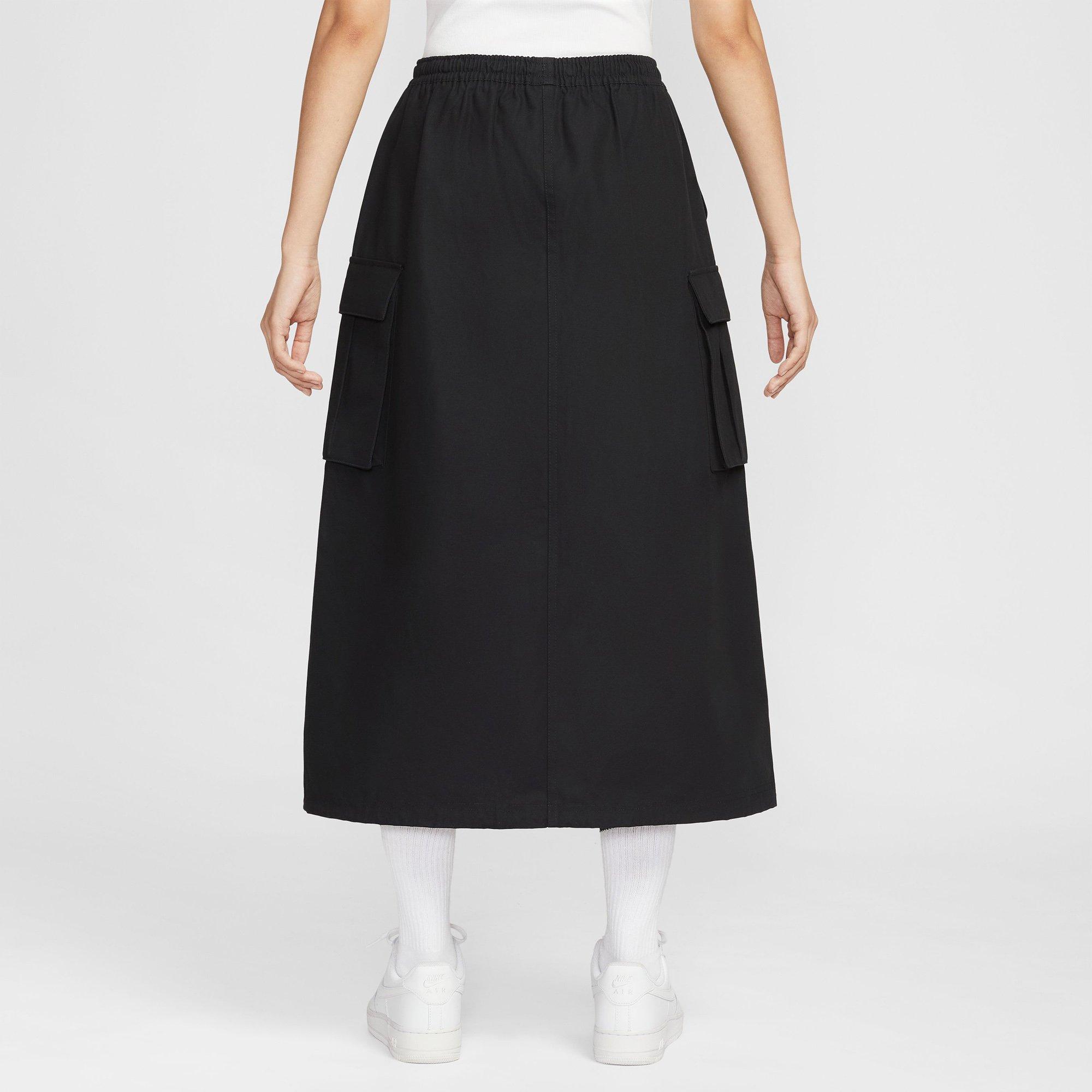 Black/Sail - Nike - Sportswear Womens Loose Cargo Skirt - 2