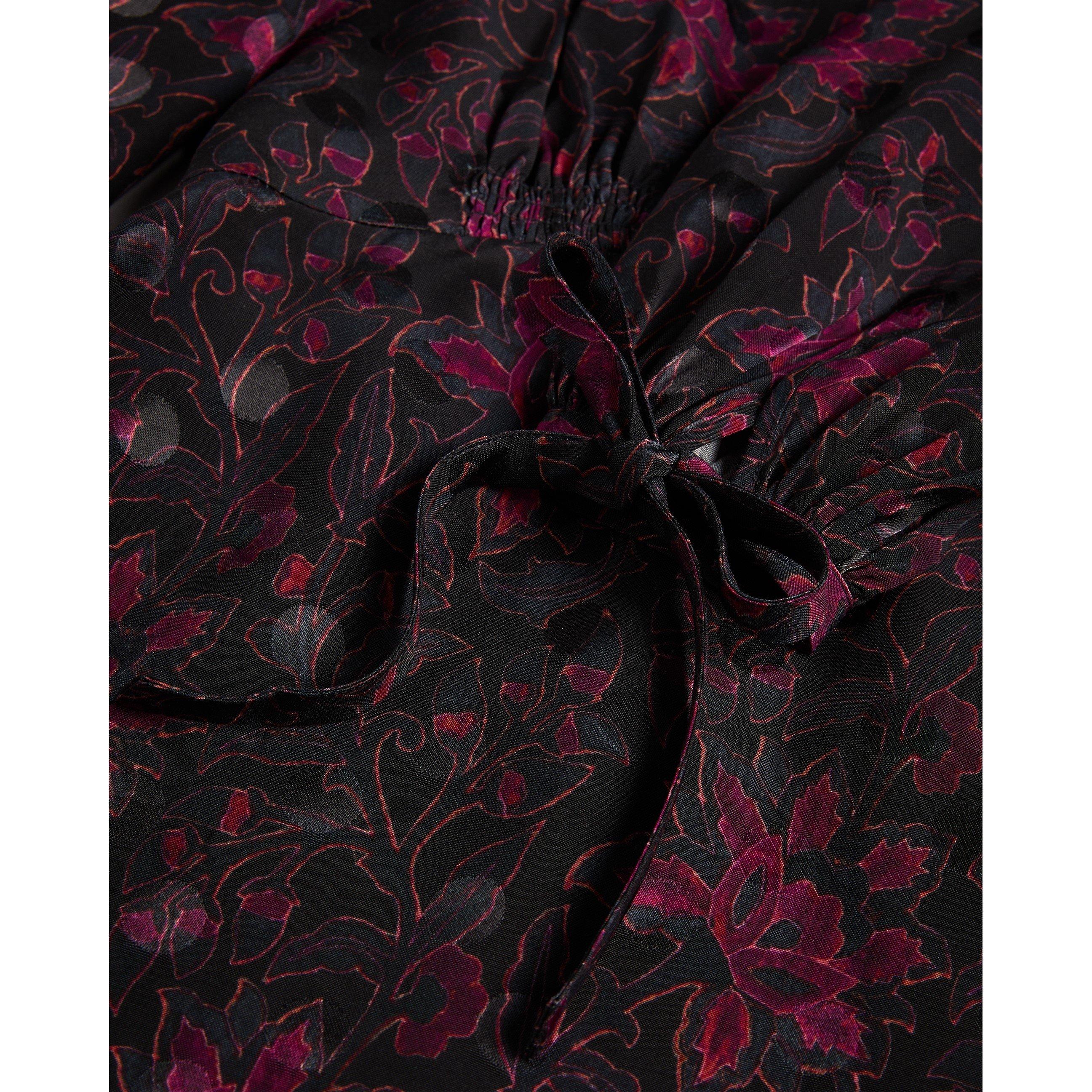 Black - Ted Baker - Terre Peplum Top - 6