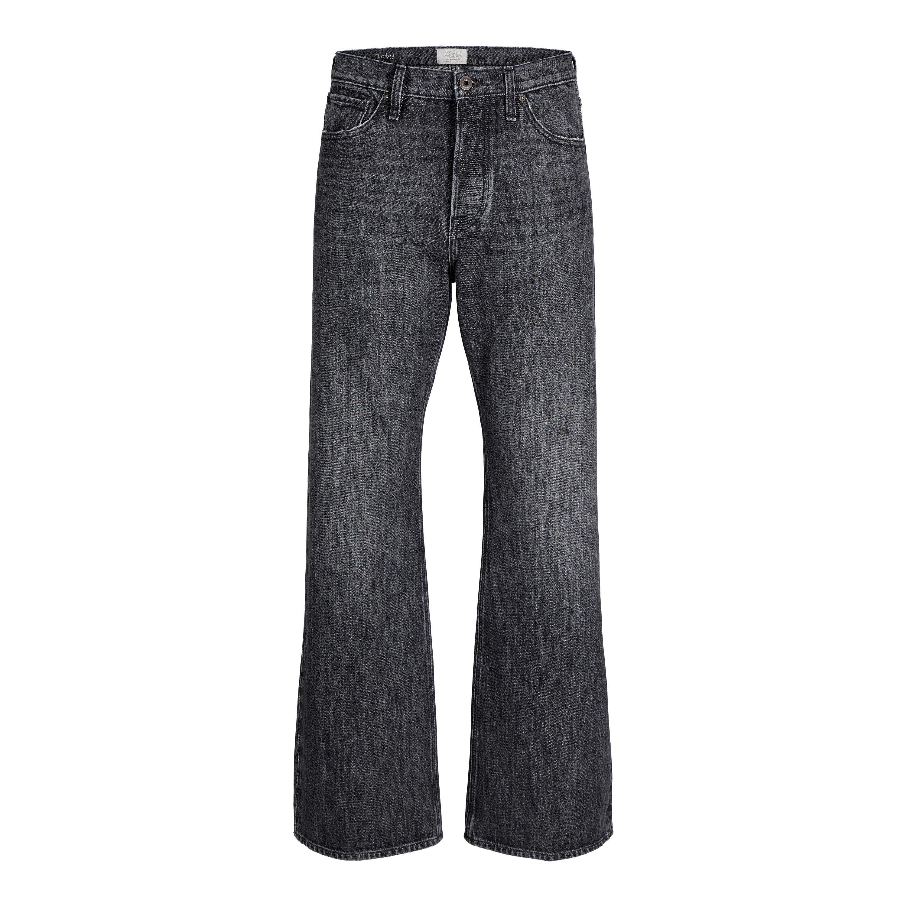 Black Denim - Jack and Jones - Men's Junior&Junior Toby Coop Flared Jeans - 1