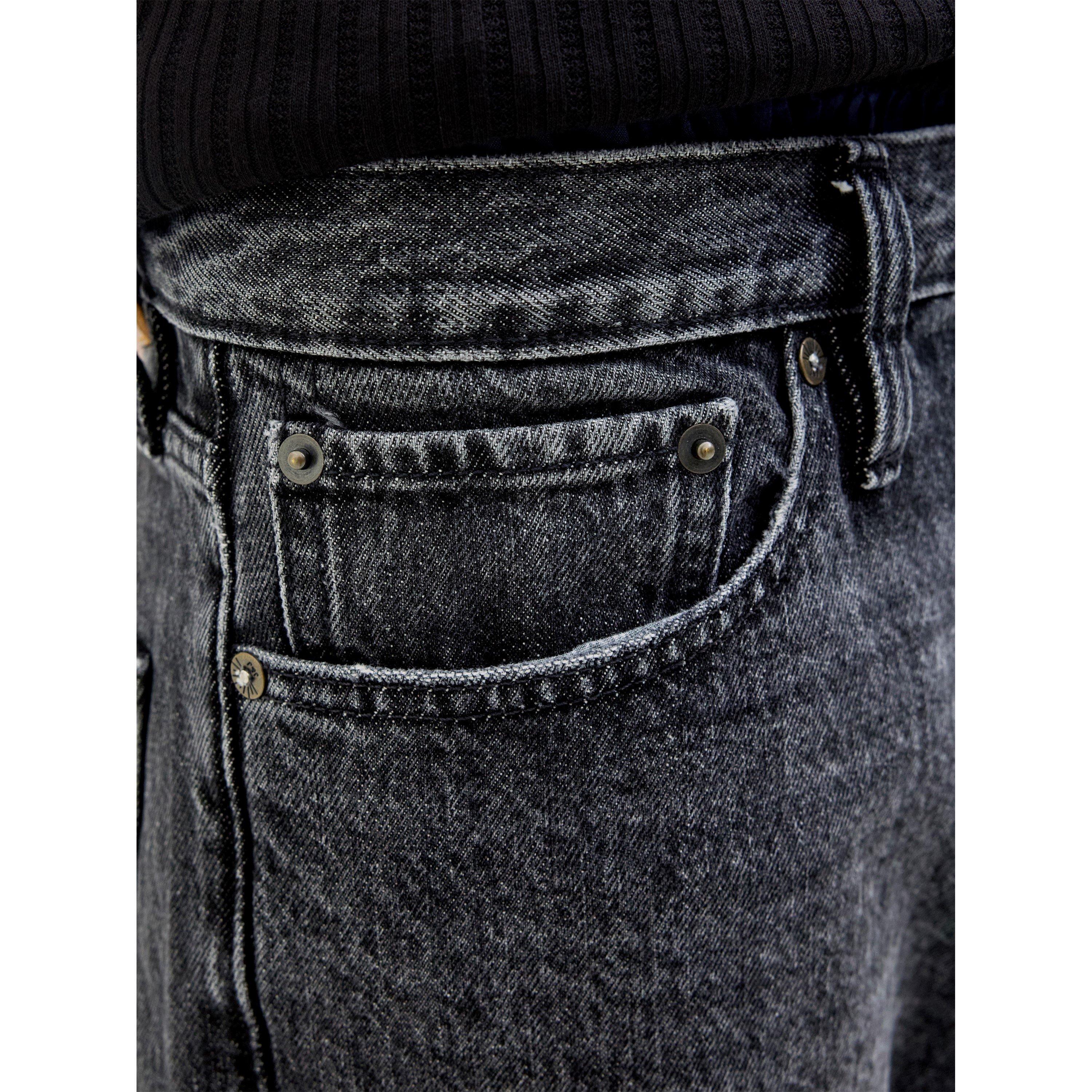 Zwarte Denim - Jack and Jones - Junior&Junior Toby Coop Flared Jeans - 5