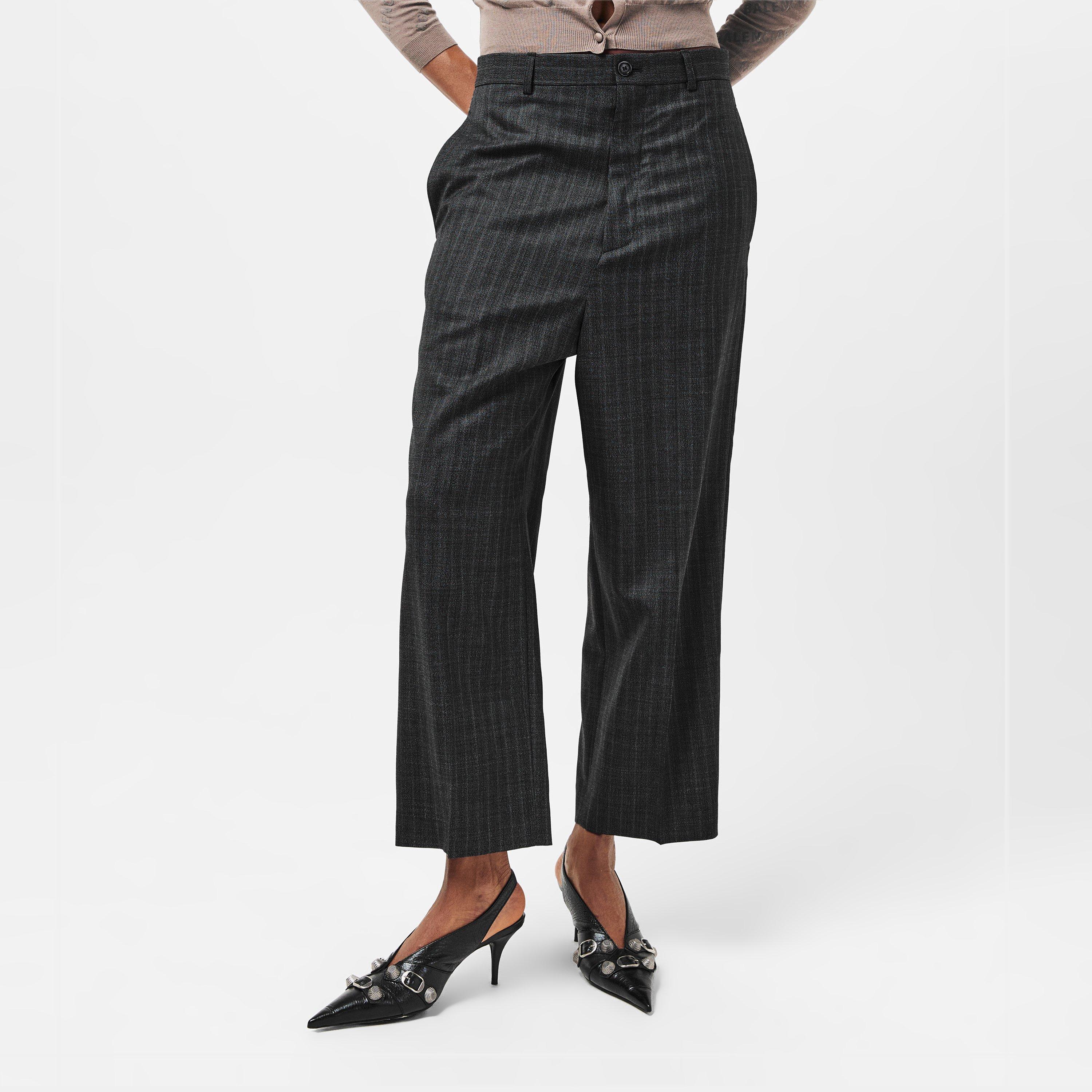 Grey - Balenciaga - Women's Capri Jeans - 3