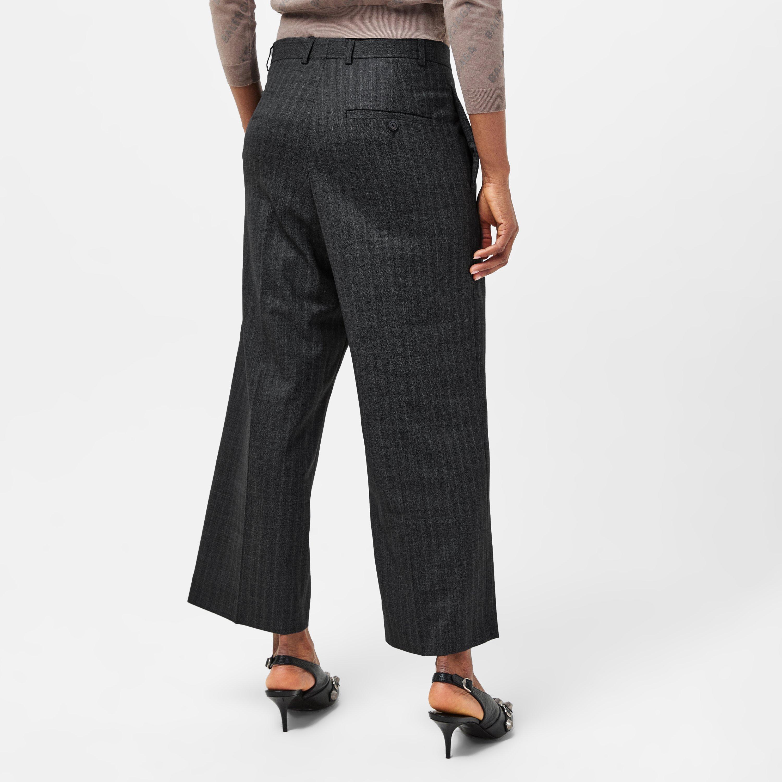 Grey - Balenciaga - Women's Capri Jeans - 4