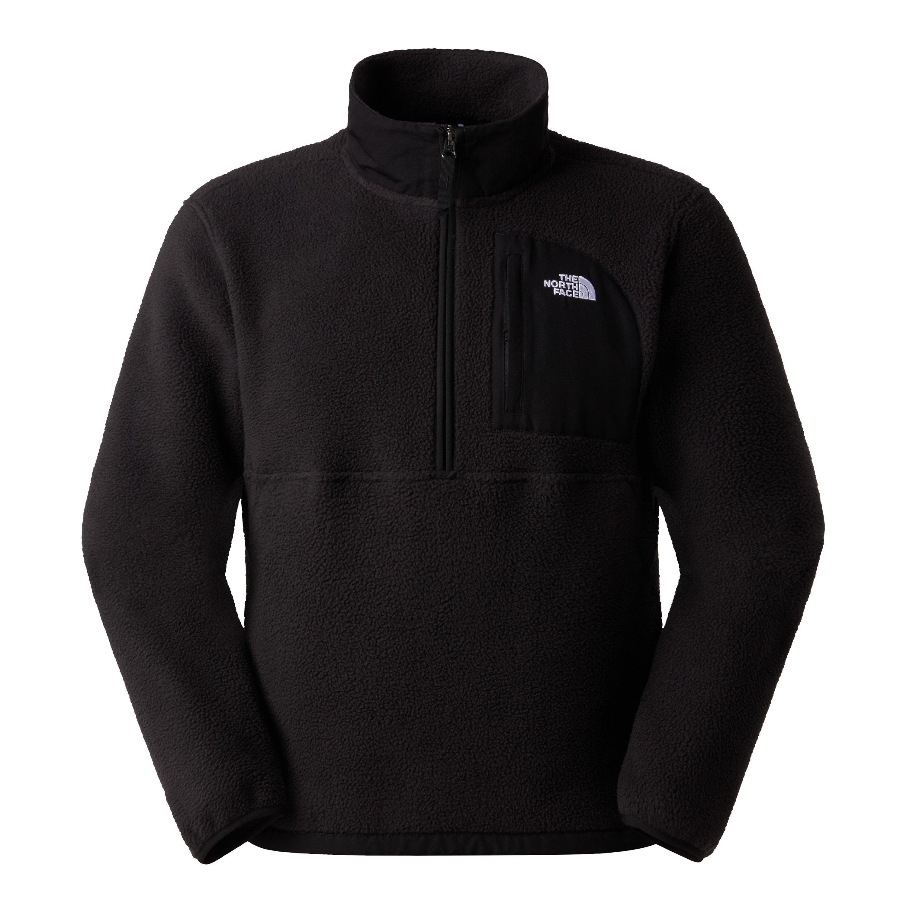 TNF Black - The North Face - Mens Yumiori Off Peak 1/2 Zip Jacket - 1