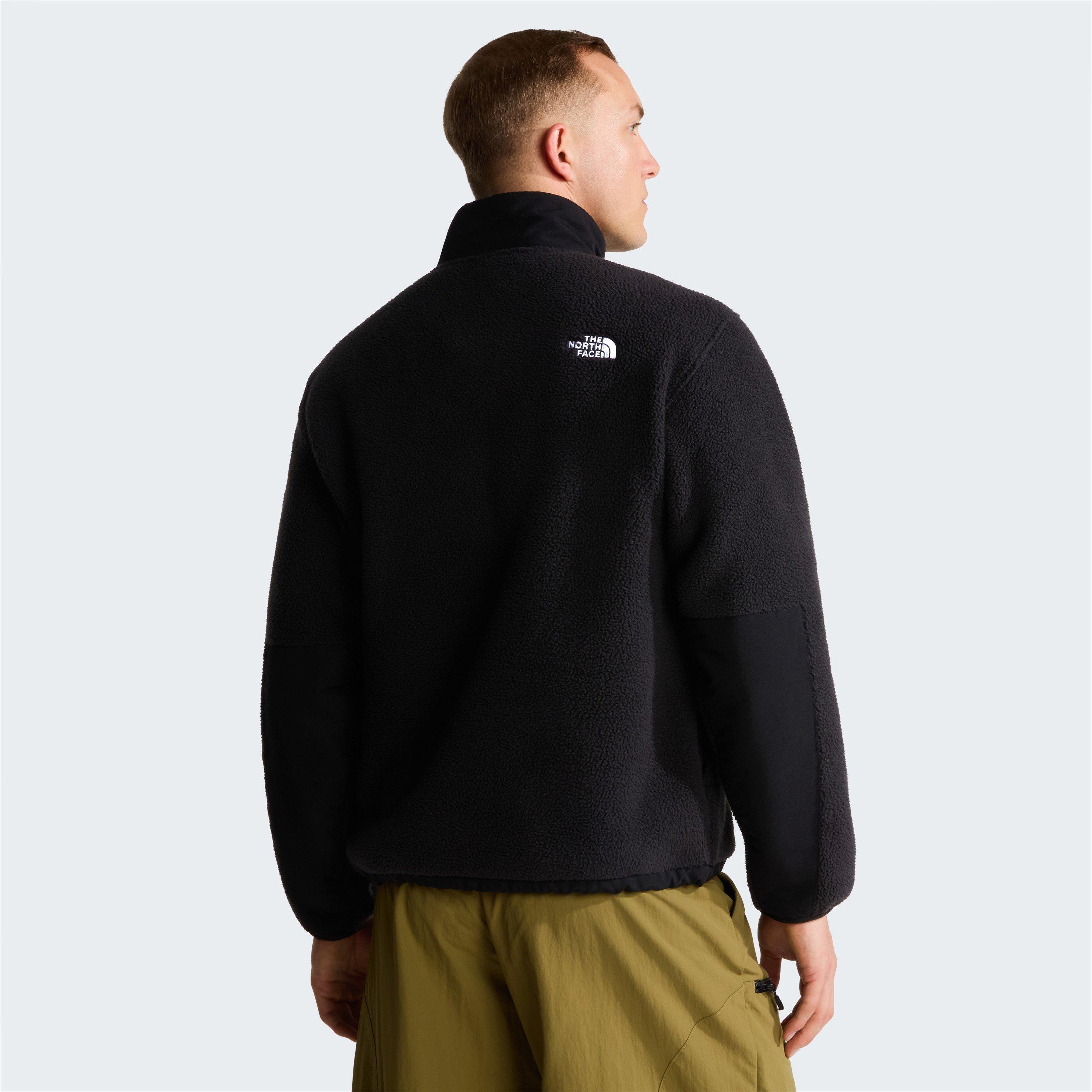 TNF Black - The North Face - Mens Yumiori Off Peak 1/2 Zip Jacket - 4