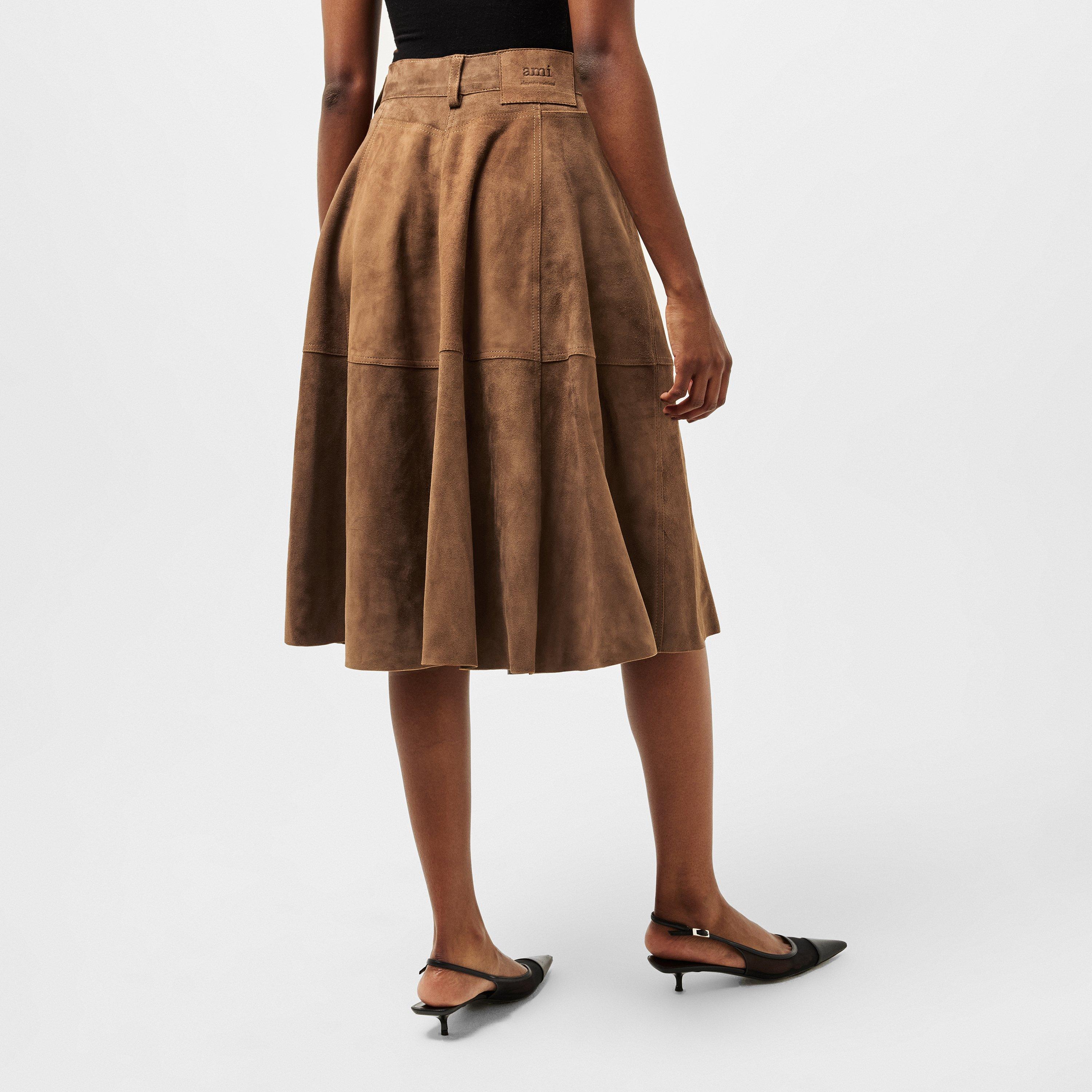 Noisette - Ami Paris - Women's Midi Skirt - 4