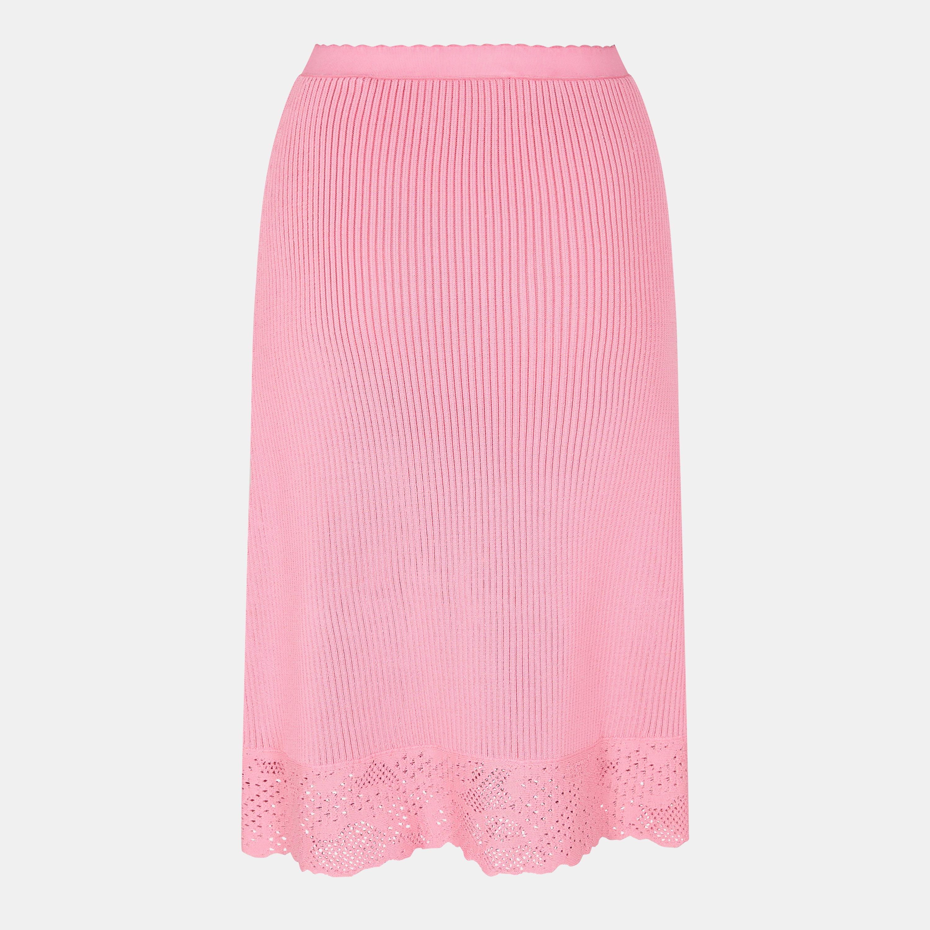 Pink - Balenciaga - Women's Maxi Skirt - 2
