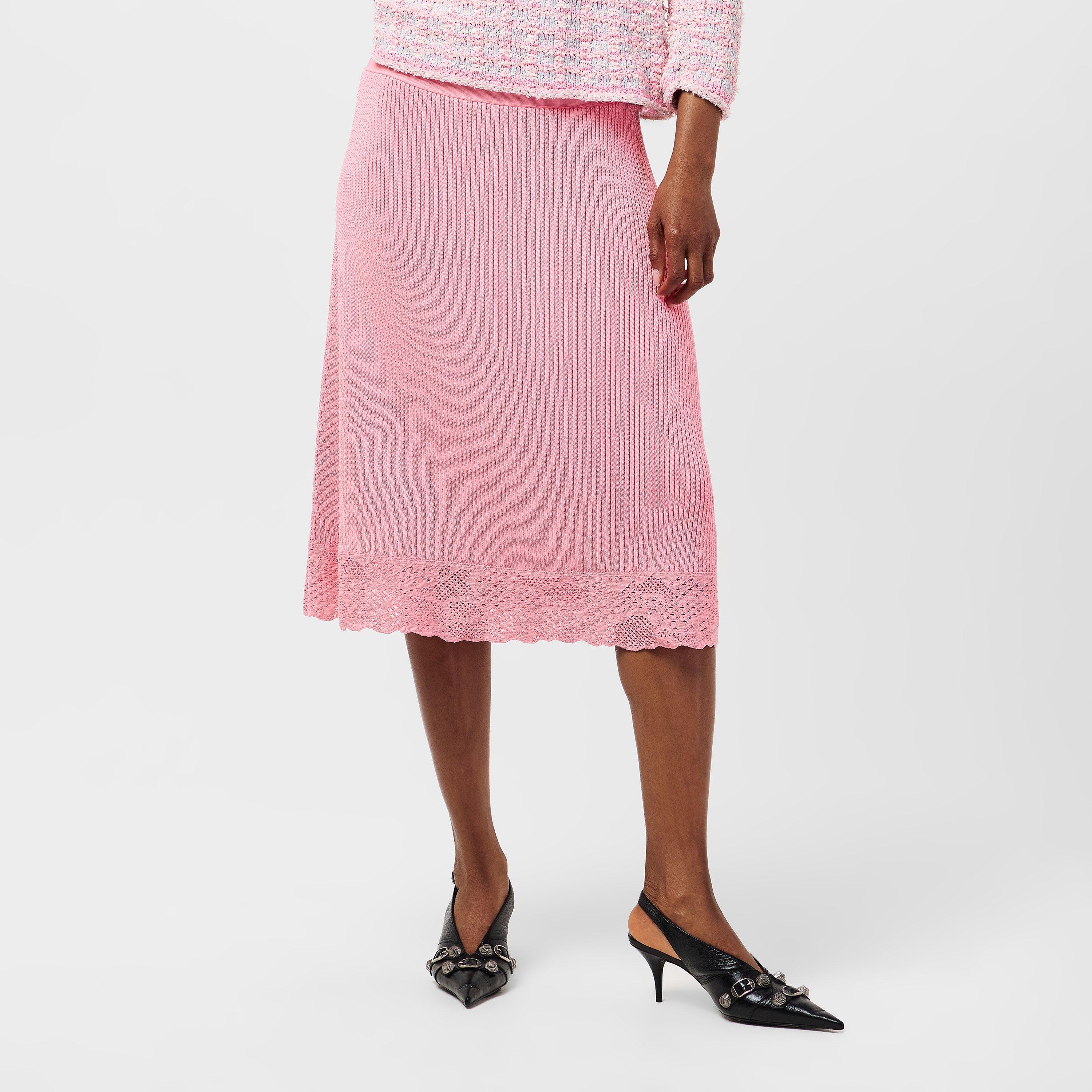 Pink - Balenciaga - Women's Maxi Skirt - 3