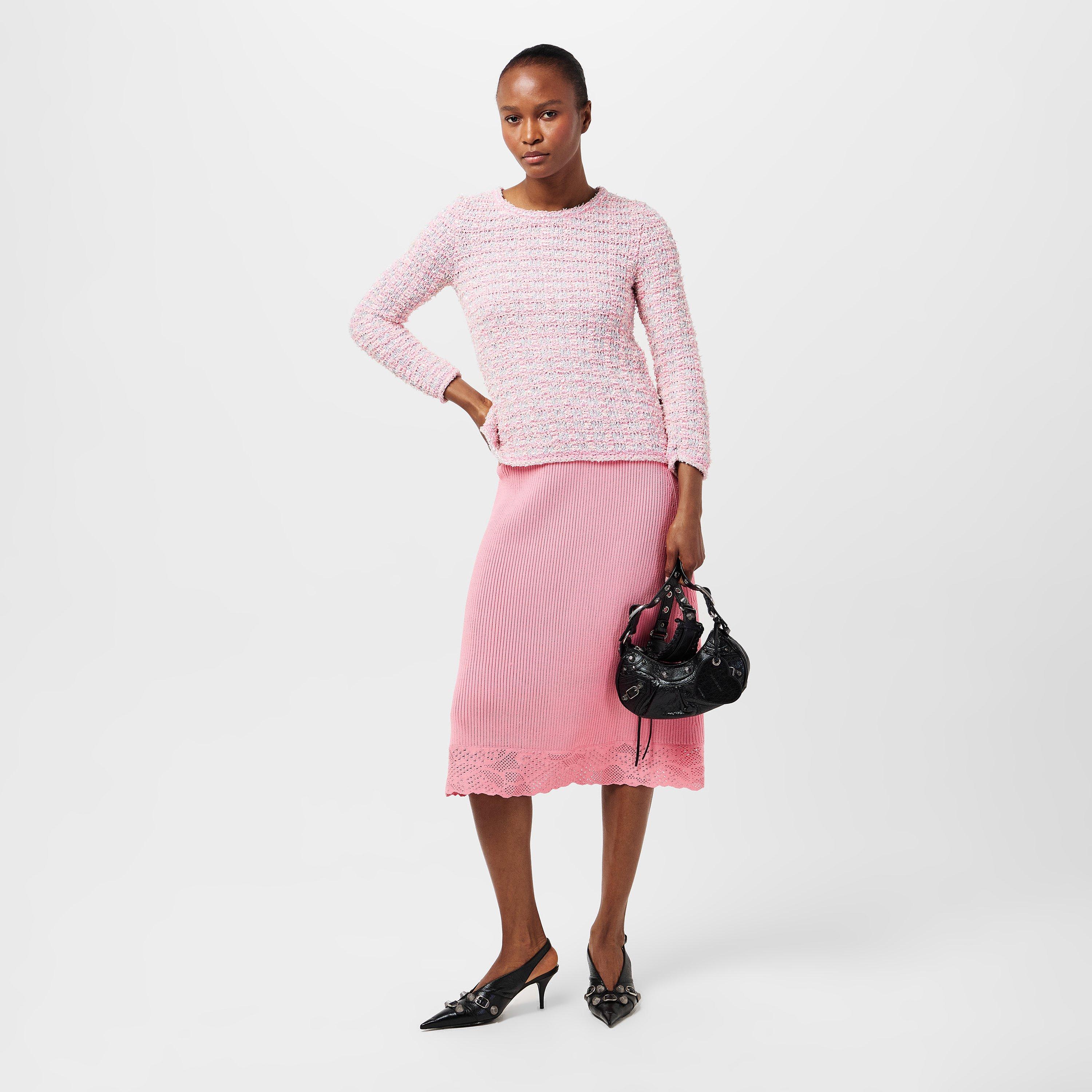 Pink - Balenciaga - Women's Maxi Skirt - 6