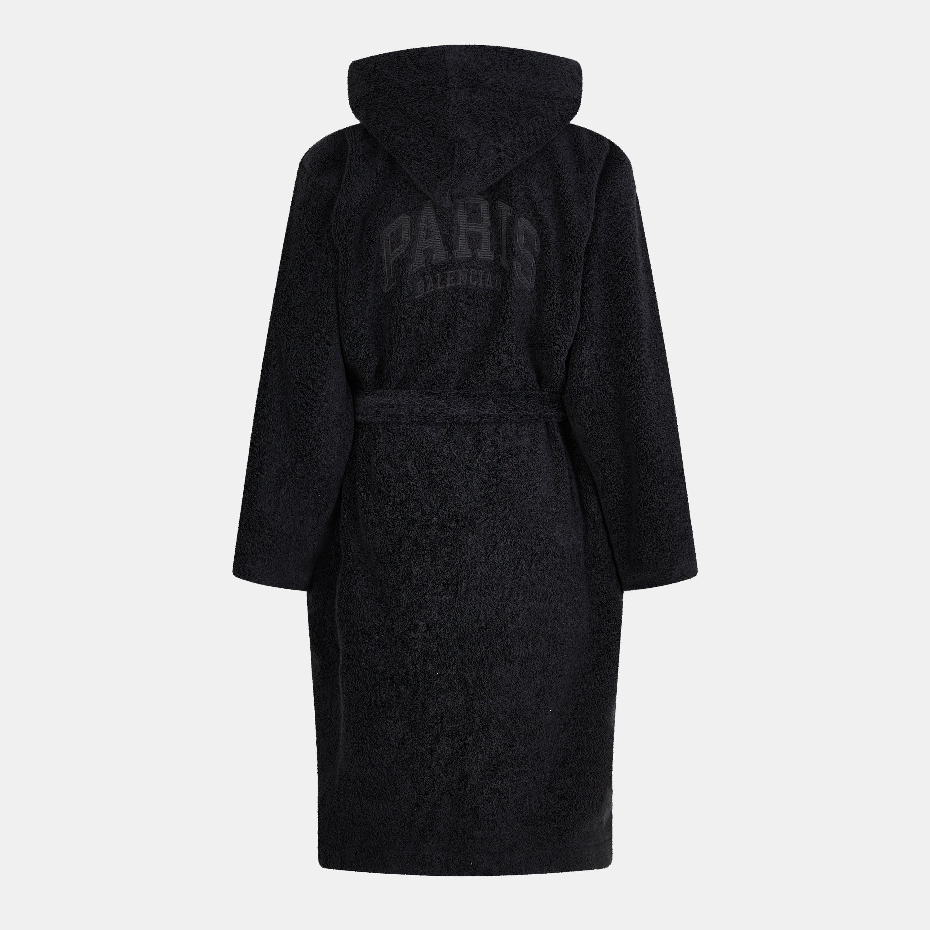 Black W - Balenciaga - Men's Fluffy Dressing Gowns - 2