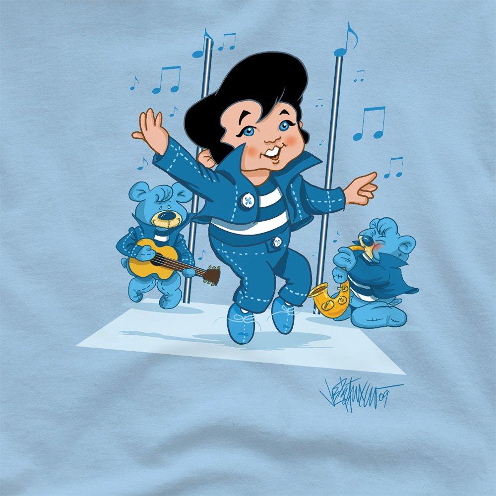 Light Blue - Elvis Presley - Jailhouse Rocker T-Shirt Light Blue - 2