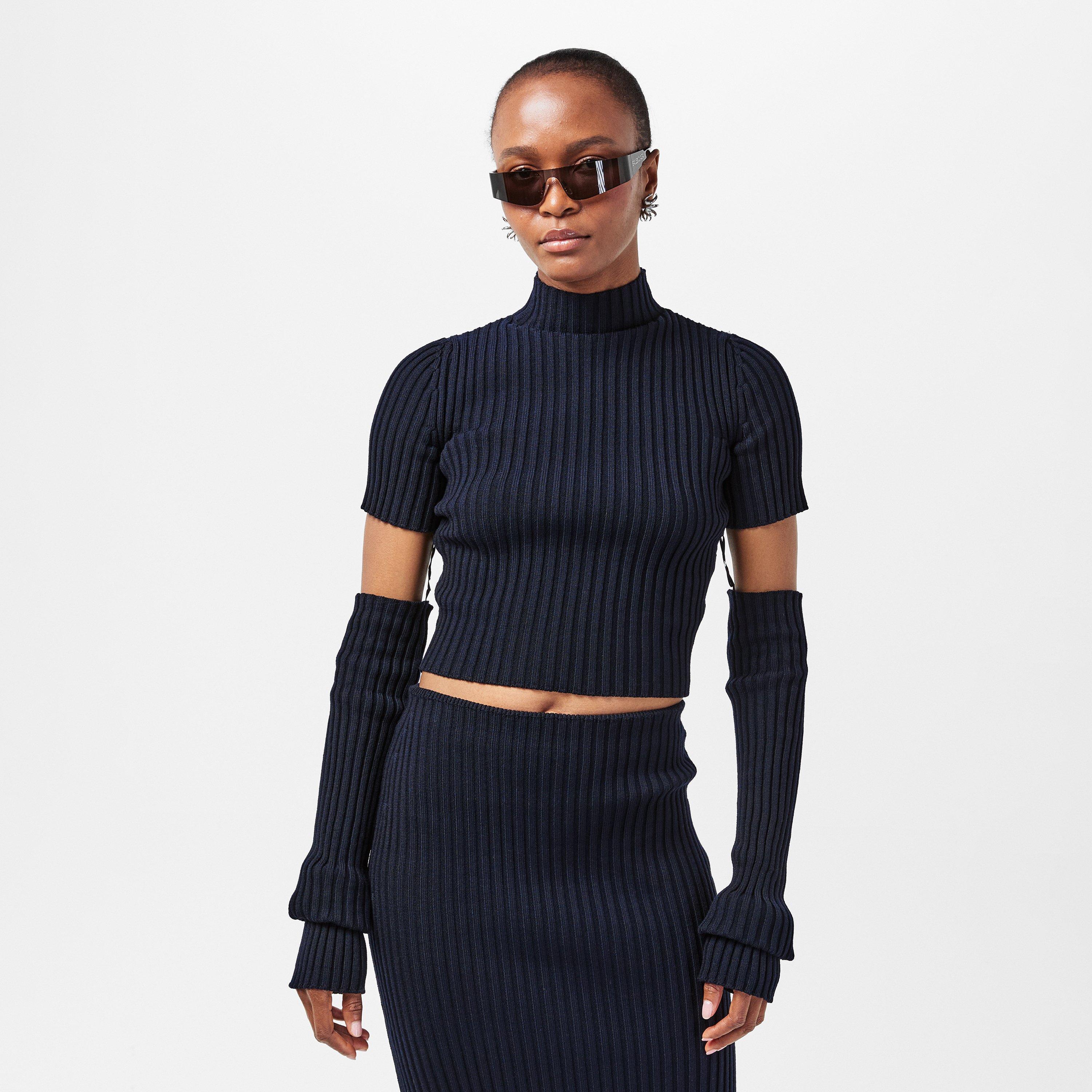 Navy - Balenciaga - Women's Jumper - 3