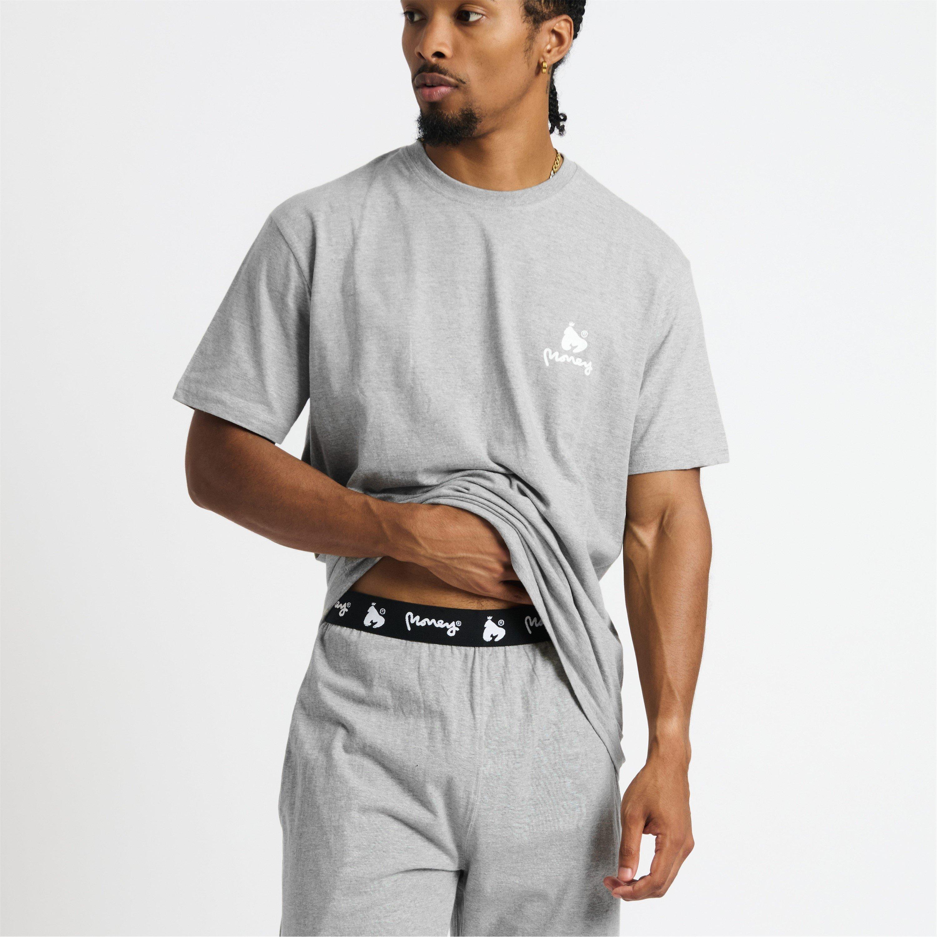 Mélange Gris - Money - Combo Logo Long Lounger Twin Set - 2