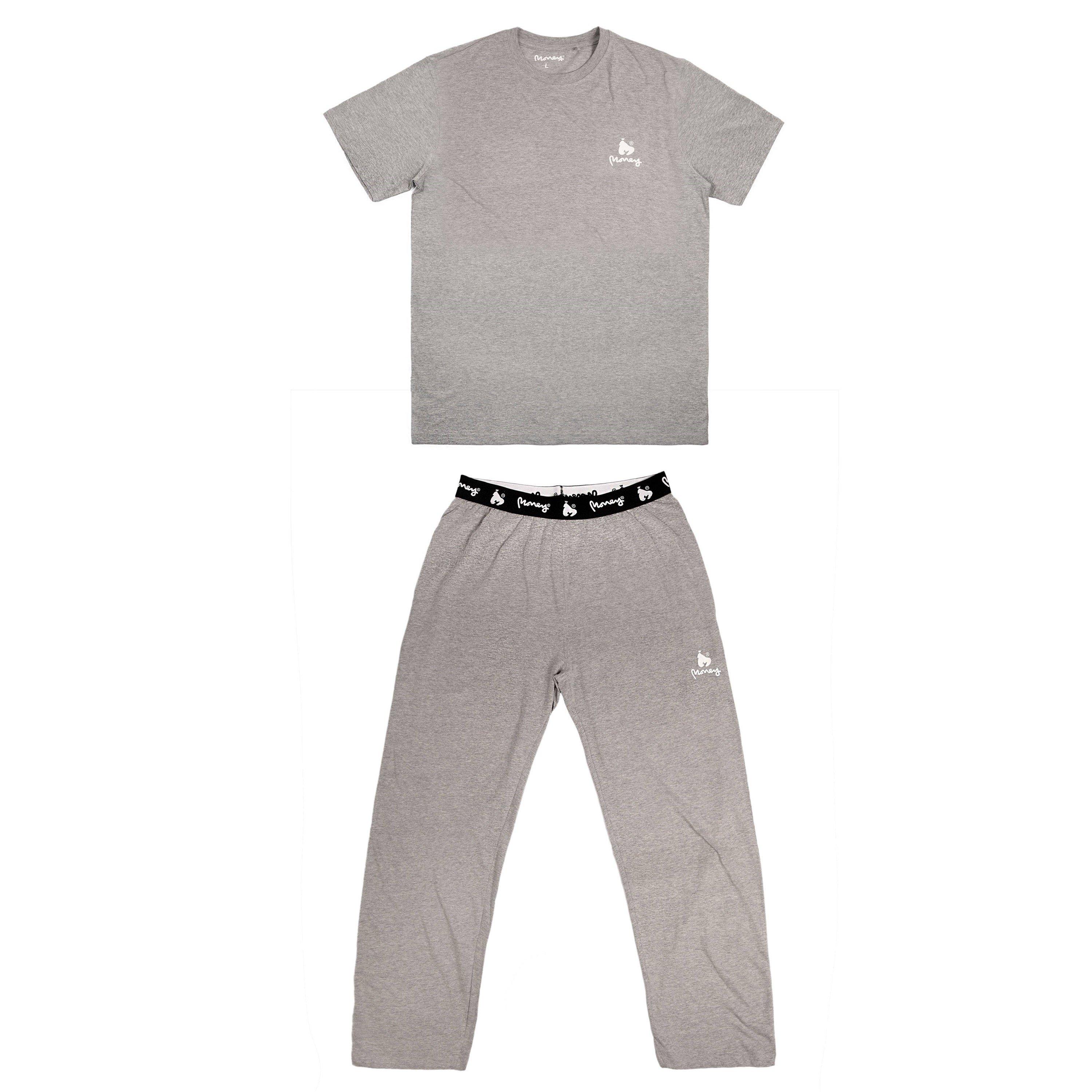 Mélange Gris - Money - Combo Logo Long Lounger Twin Set - 4