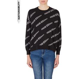 Armani Exchange Knit Logo Jumper