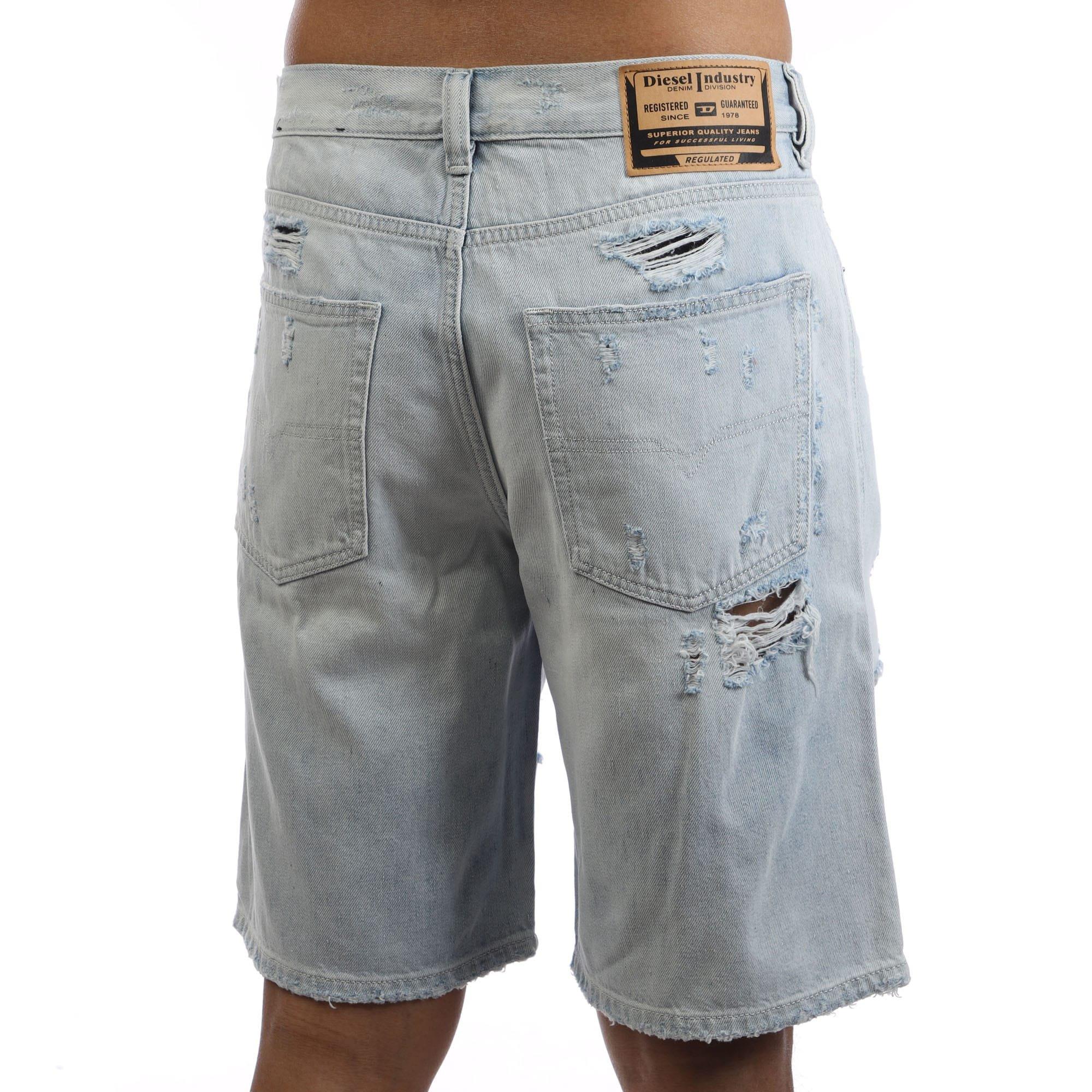 Blue - Diesel - Regular Short Trunks - 2