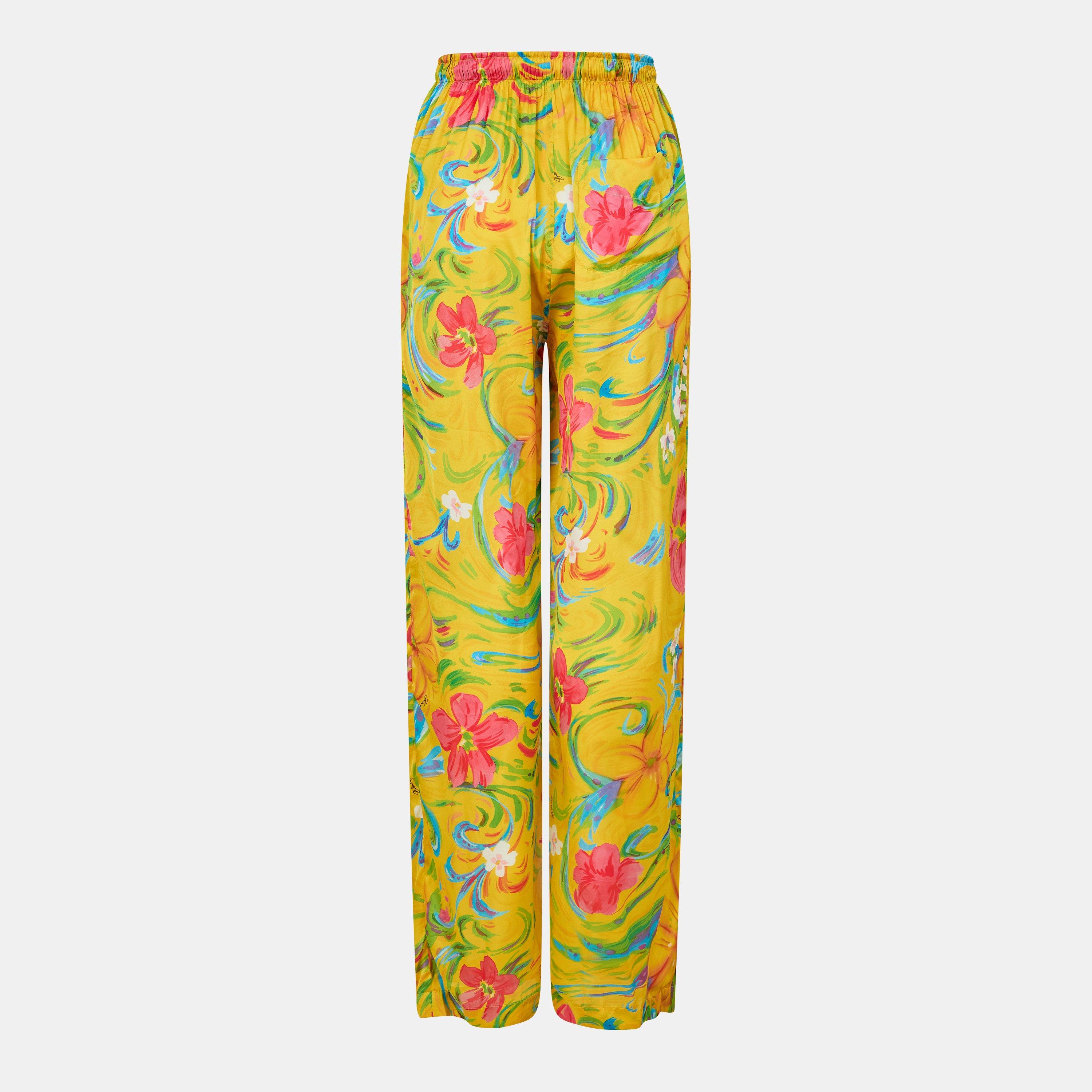 Yellow - Balenciaga - Women's Pyjama Trousers - 2