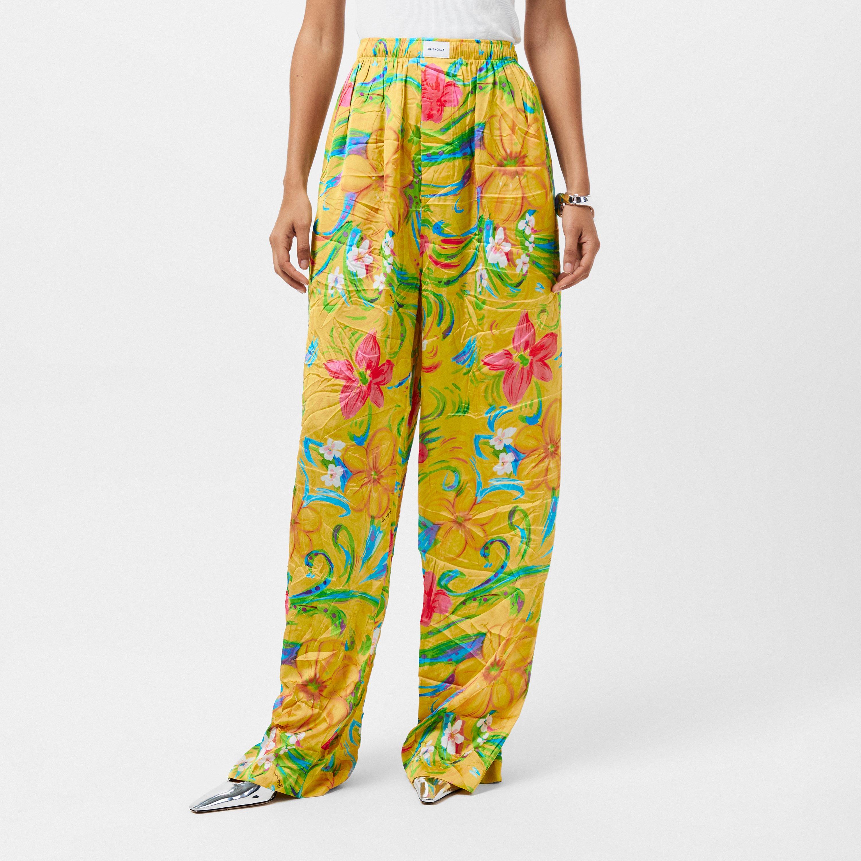 Yellow - Balenciaga - Women's Pyjama Trousers - 3