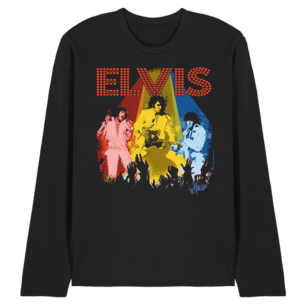 Black - Elvis Presley - Elvis Presley Vegas Remembered Long Sleeve T-Shirt - 1