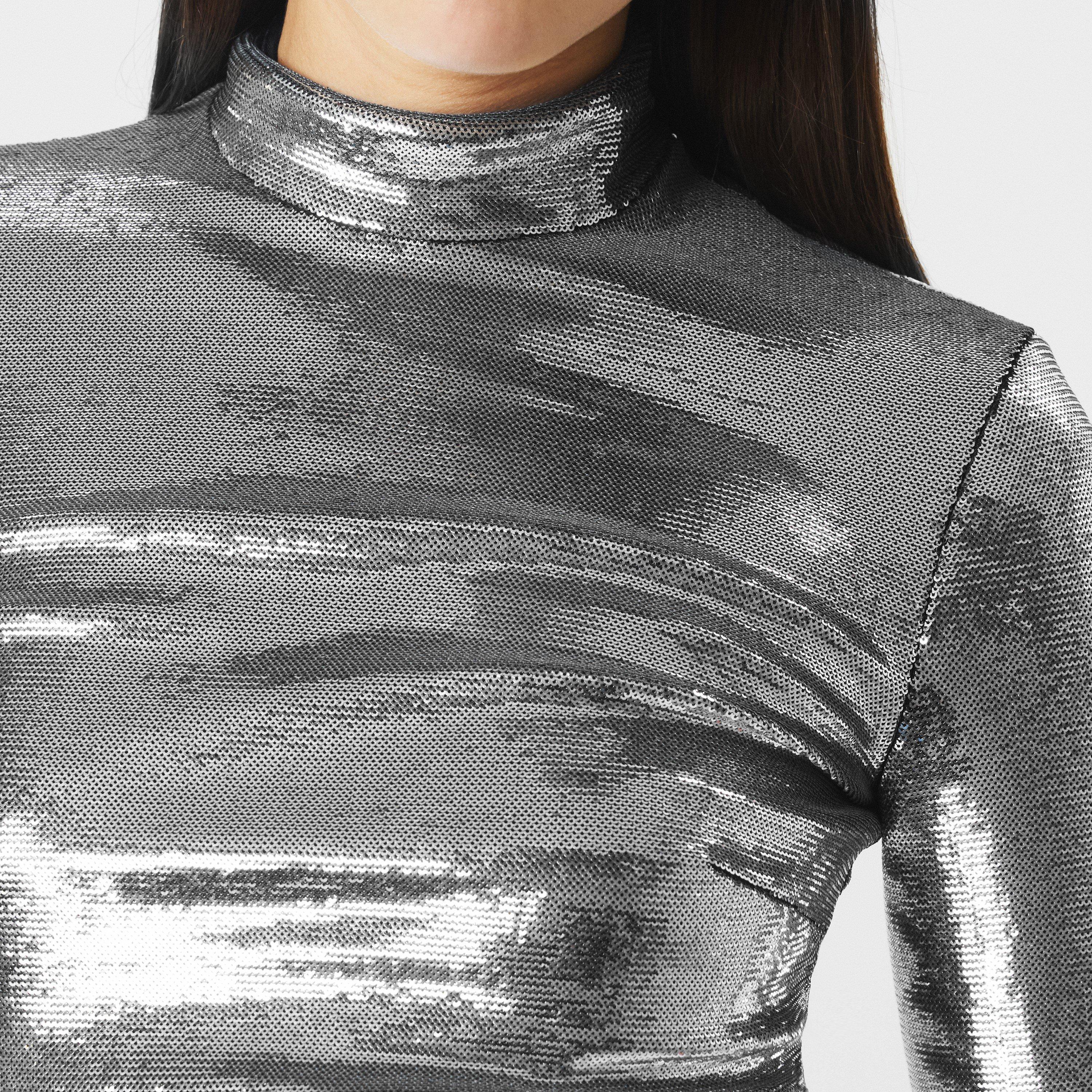 Crystal - Balenciaga - Women's Long-Sleeve Shirt - 5