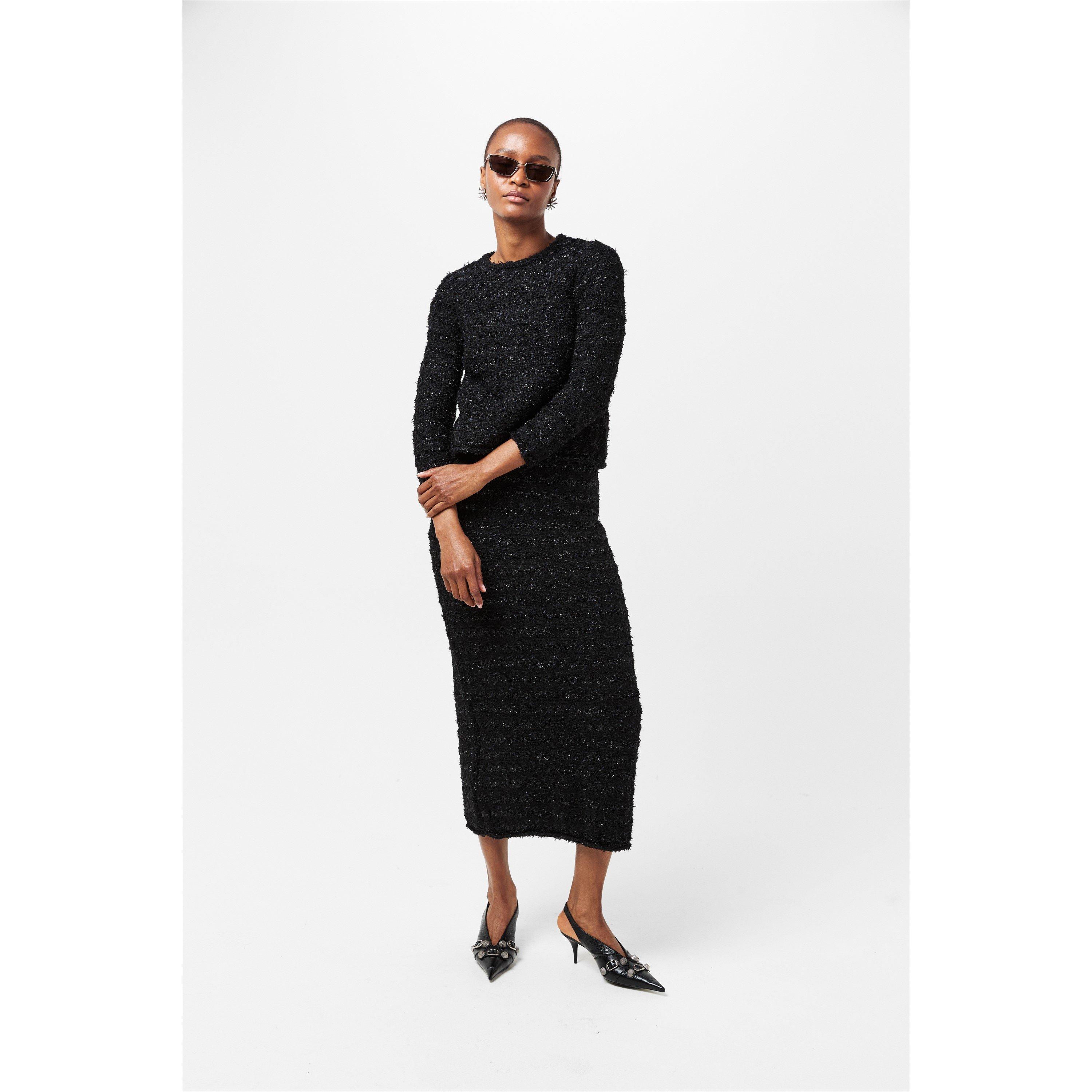 Black - Balenciaga - Women's Midi Skirt - 6