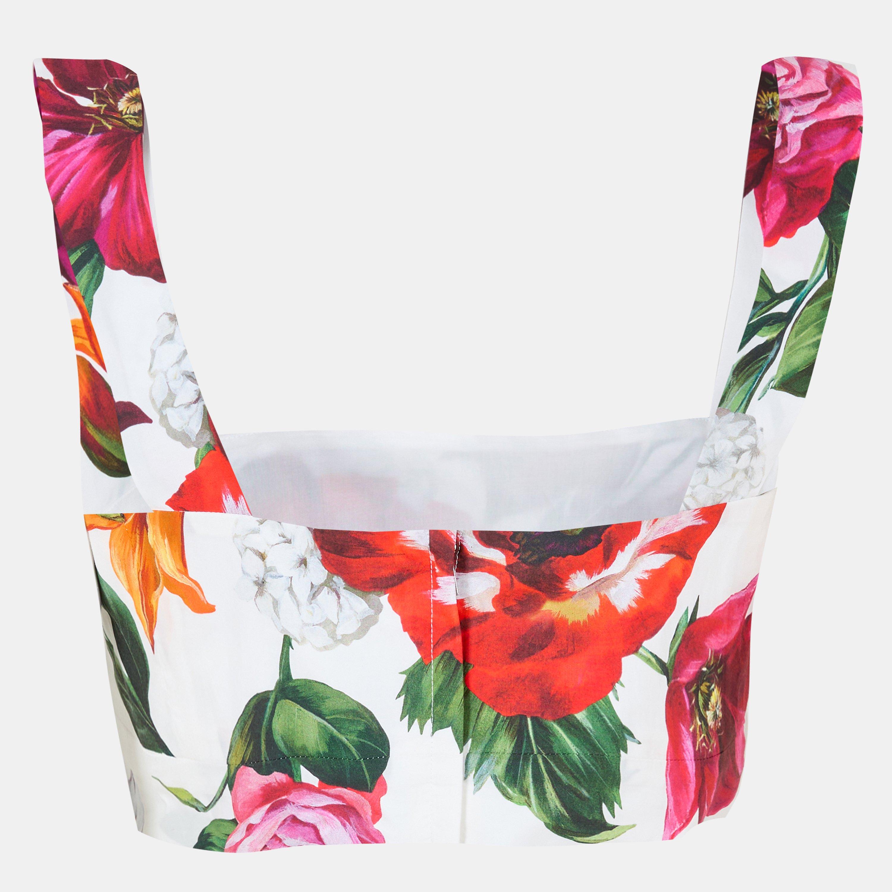 Anemoni - Dolce and Gabbana - Women's & Short Sleeve Crop Top - 2