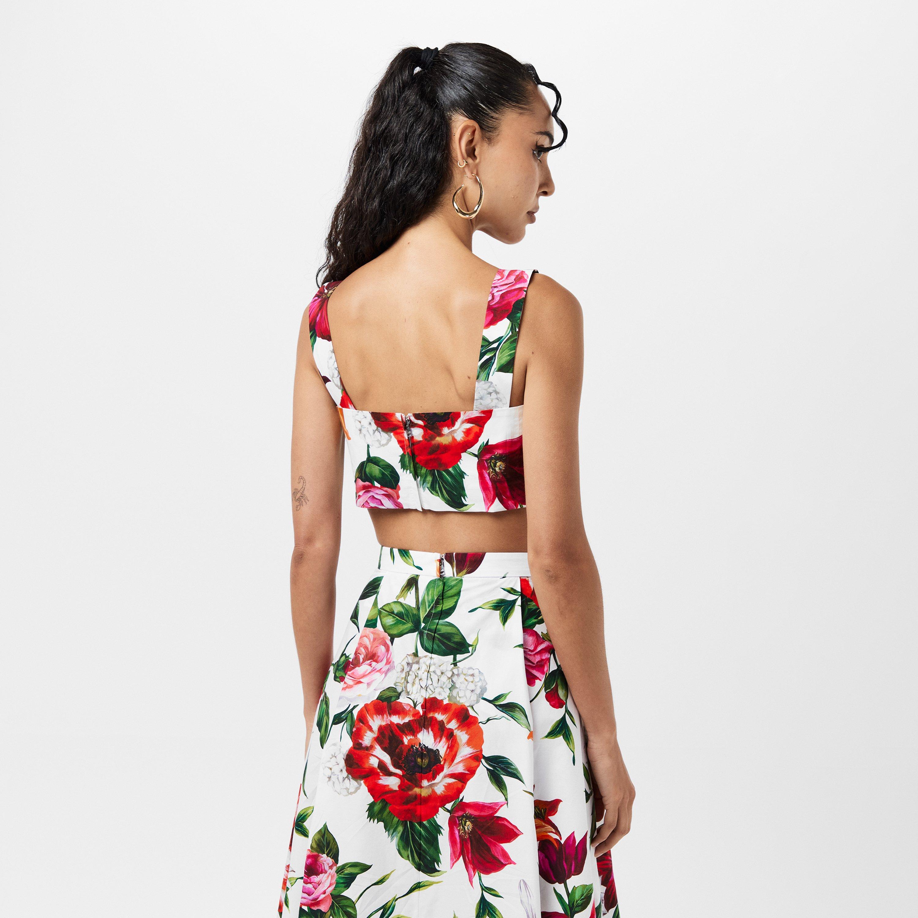 Anemoni - Dolce and Gabbana - Women's & Short Sleeve Crop Top - 4