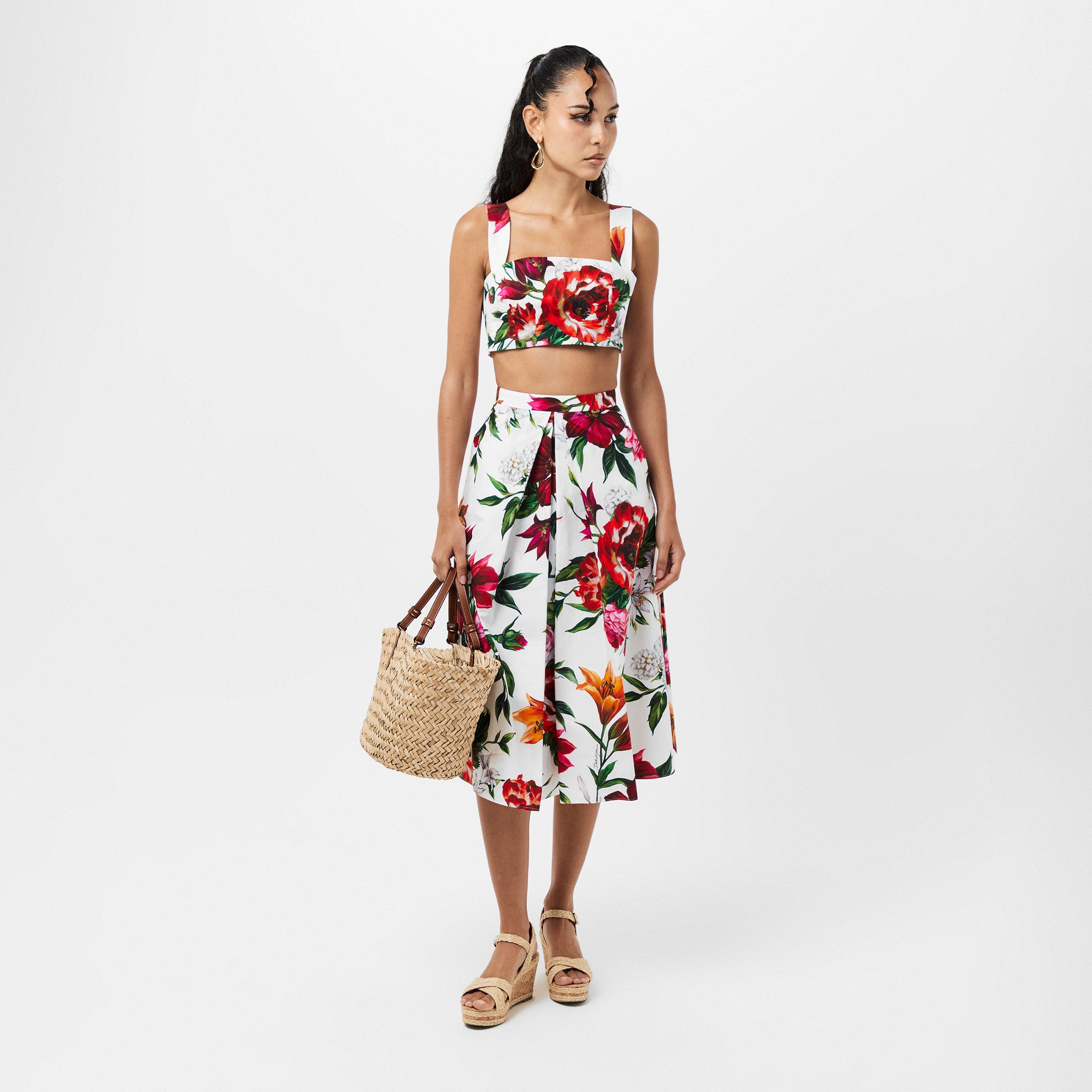 Anemoni - Dolce and Gabbana - Women's & Short Sleeve Crop Top - 6