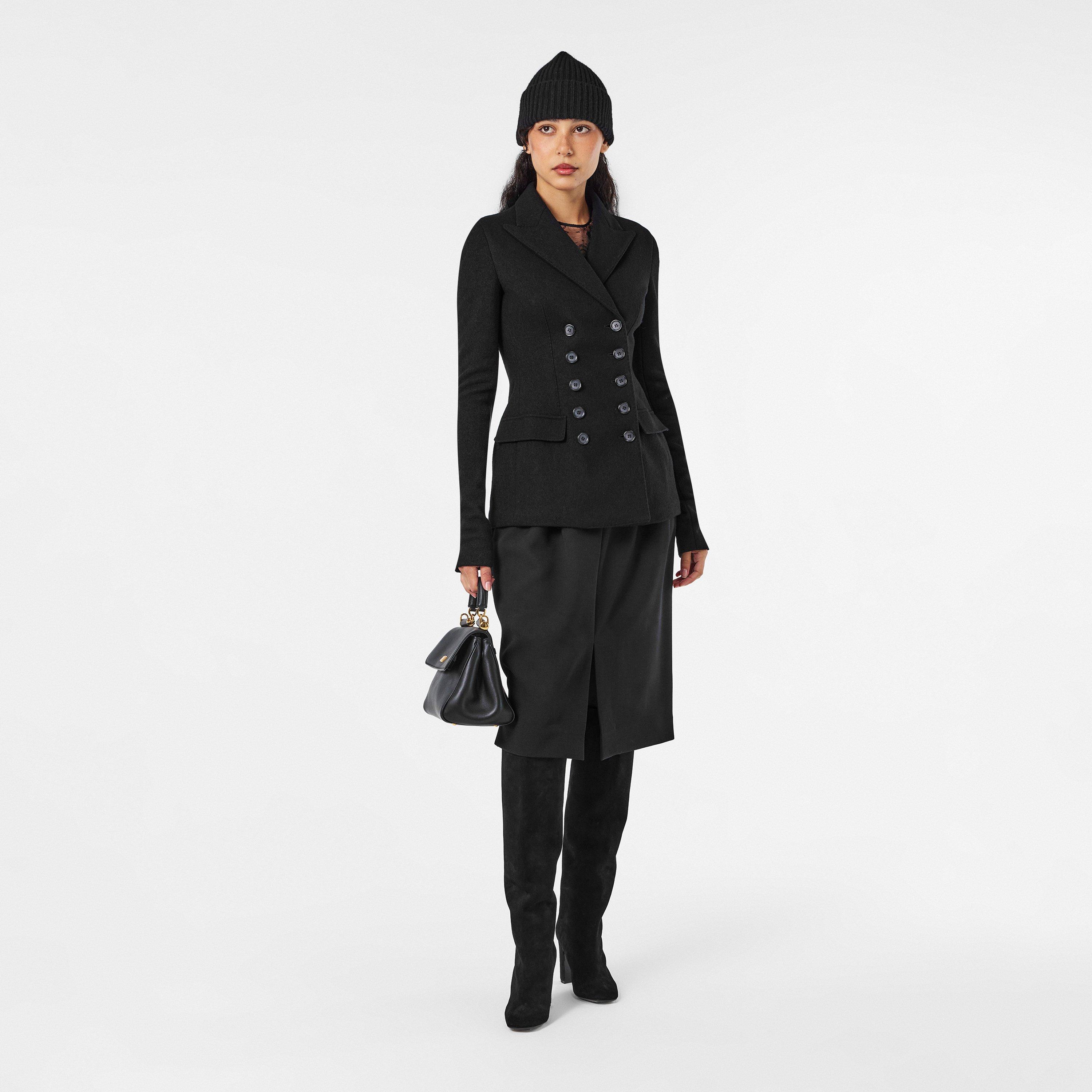 Nero - Dolce and Gabbana - Women's Midi Skirt - 6