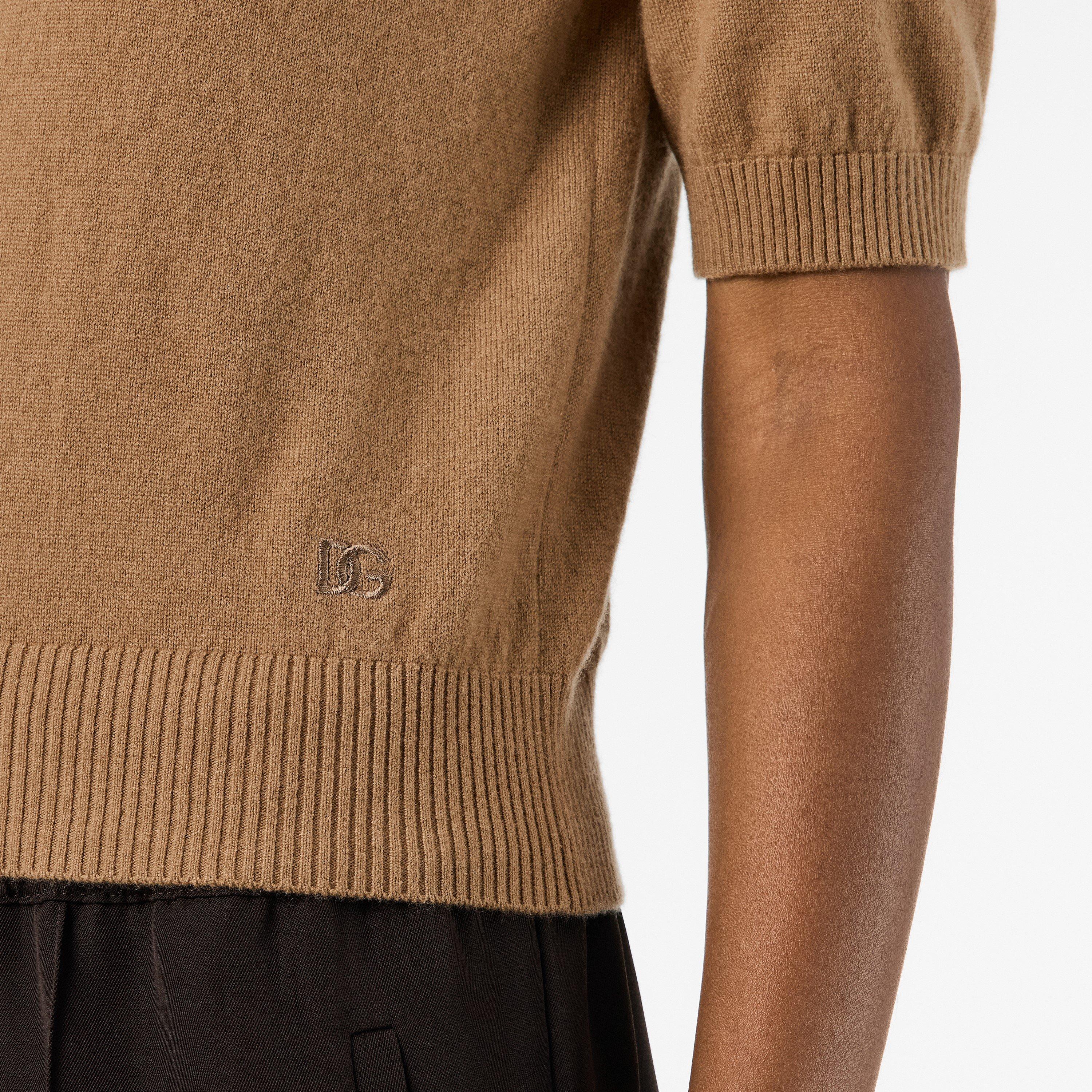 Marrone Chiaro - Dolce and Gabbana - Women's Crew Neck Jumper - 5