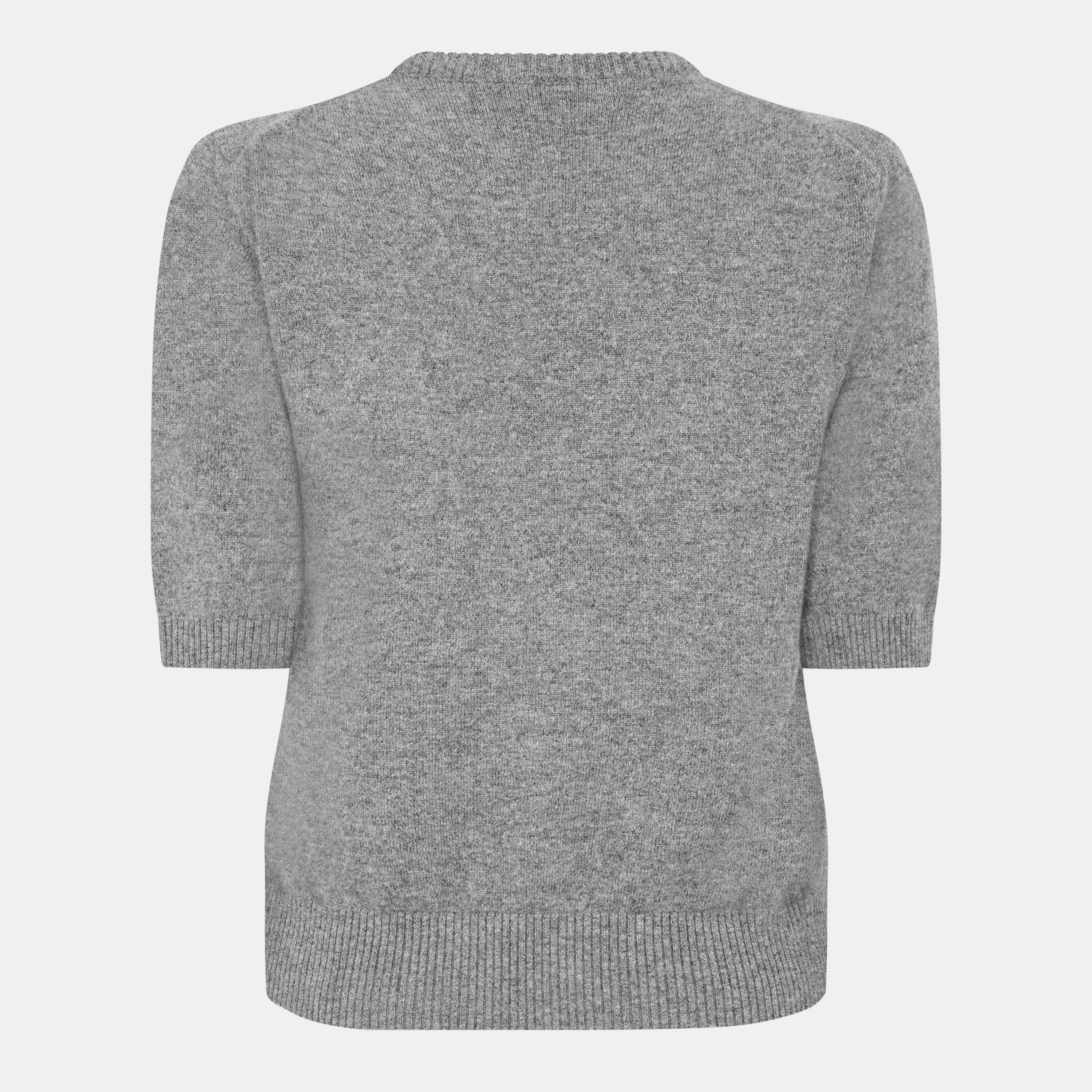 Melange Grigi - Dolce and Gabbana - Women's Crew Neck Jumper - 2