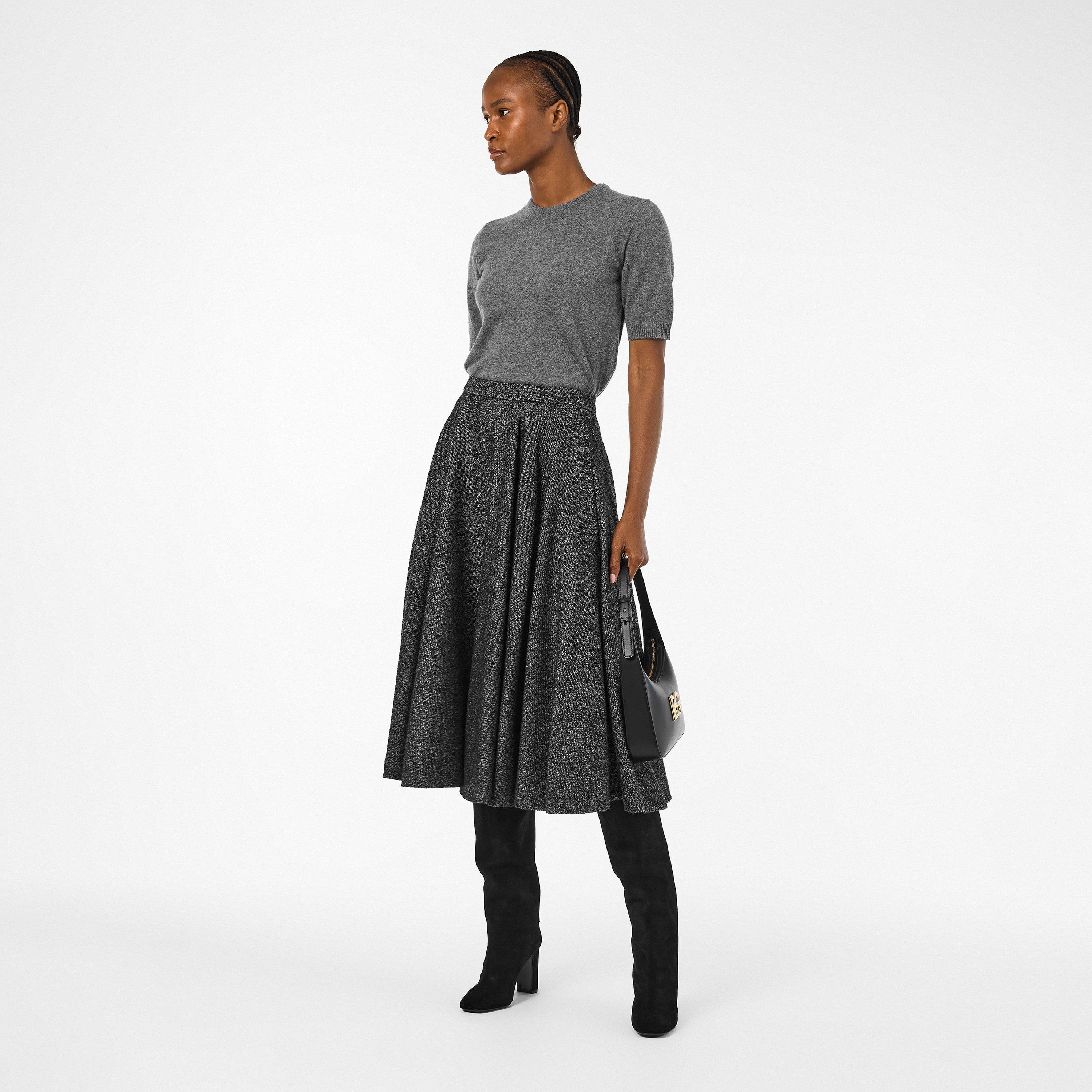 Melange Grigi - Dolce and Gabbana - Women's Crew Neck Jumper - 6