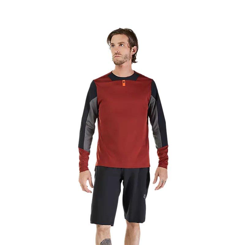 Rust - Fox - Defend Long Sleeve Jersey - 3