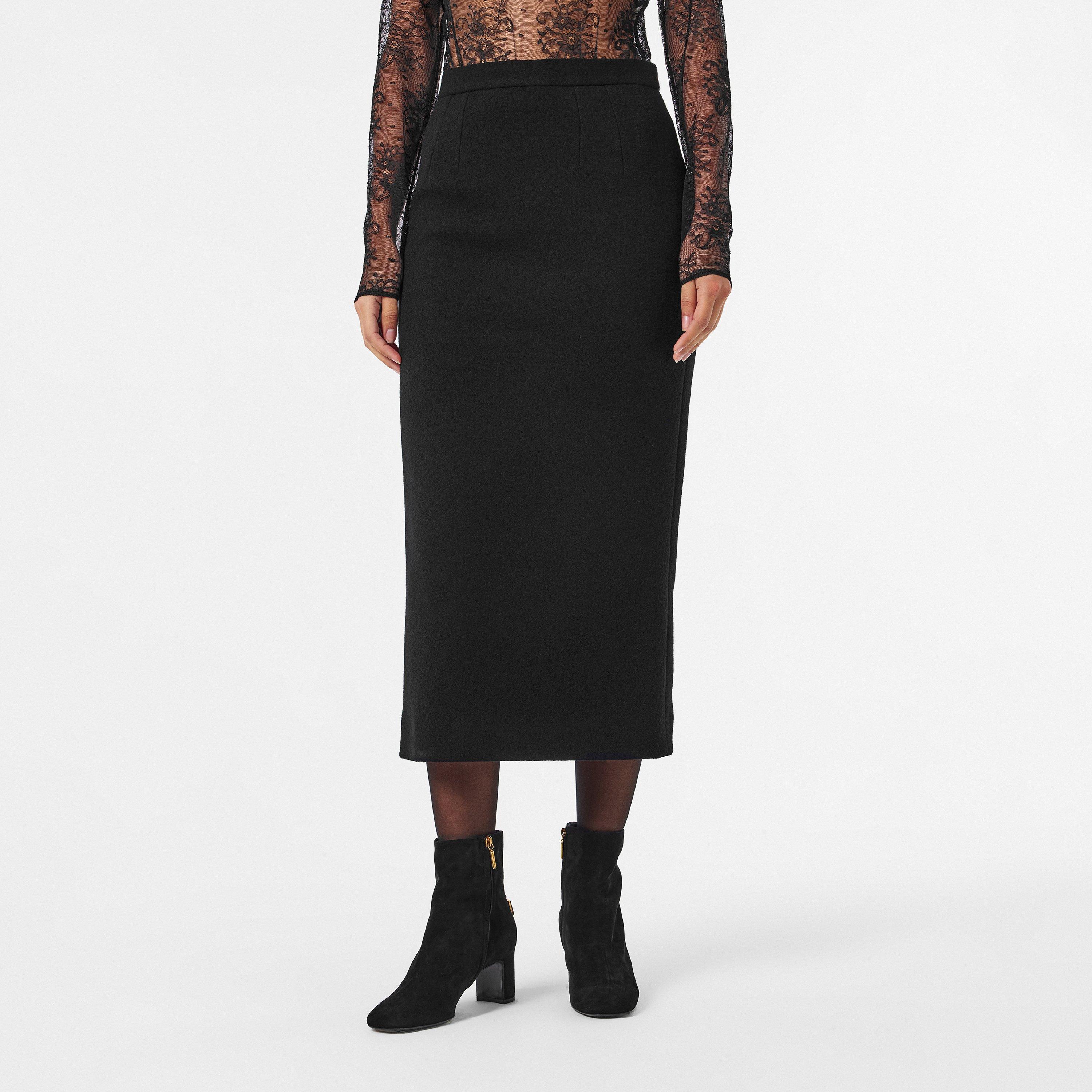 Nero - Dolce and Gabbana - Women's Midi Skirt - 3