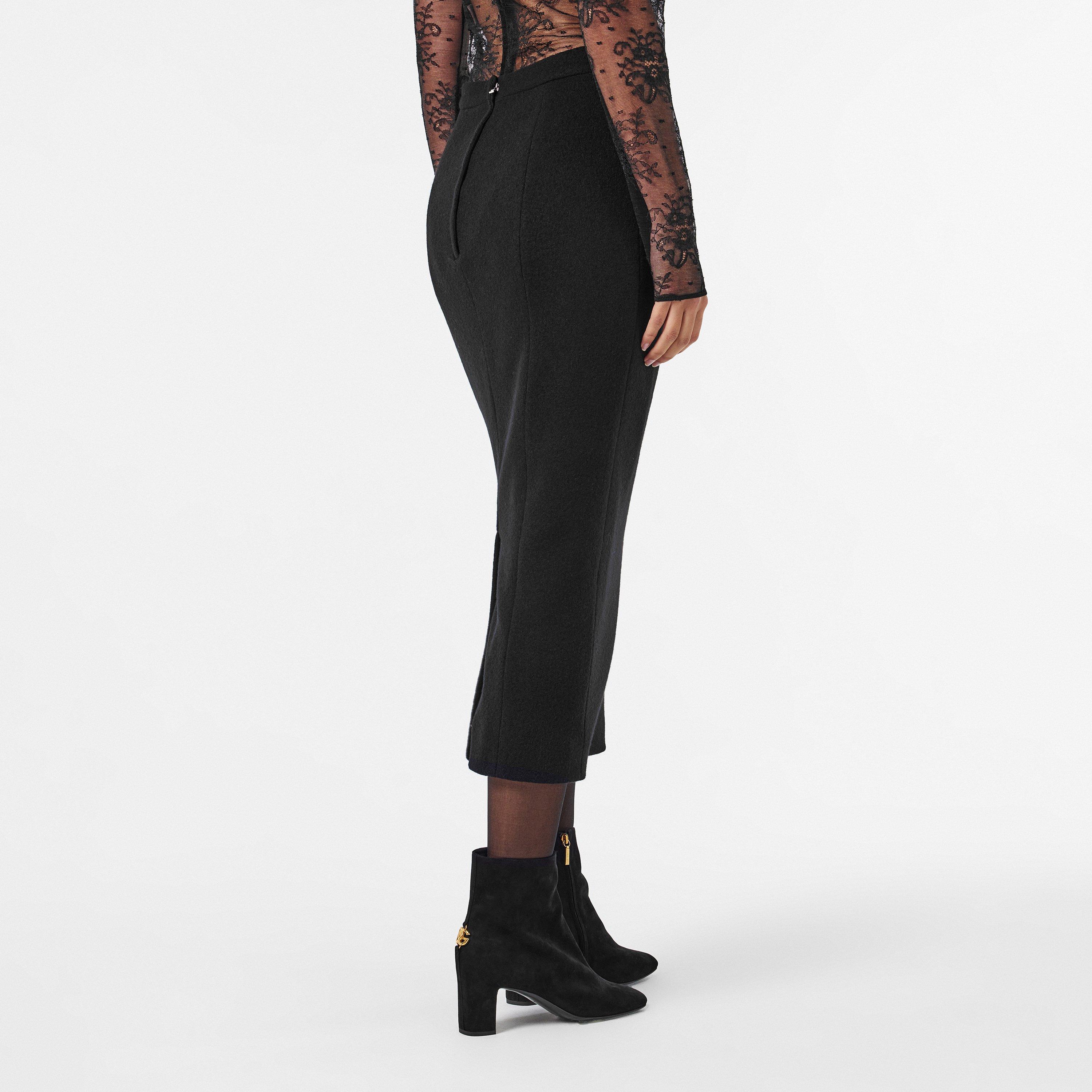 Nero - Dolce and Gabbana - Women's Midi Skirt - 4