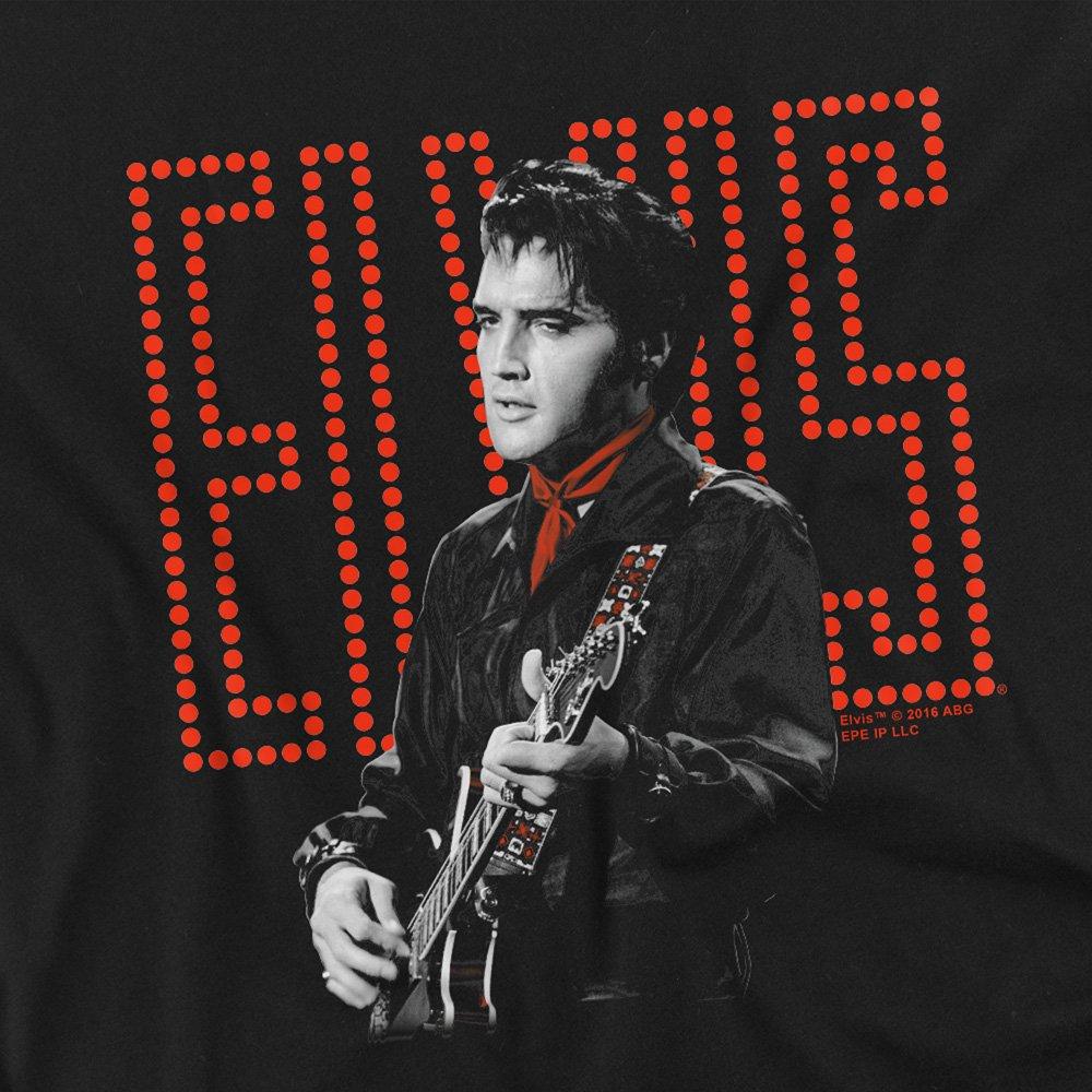Black - Elvis Presley - Elvis Presley Red Guitarman Kids T-Shirt Black - 2