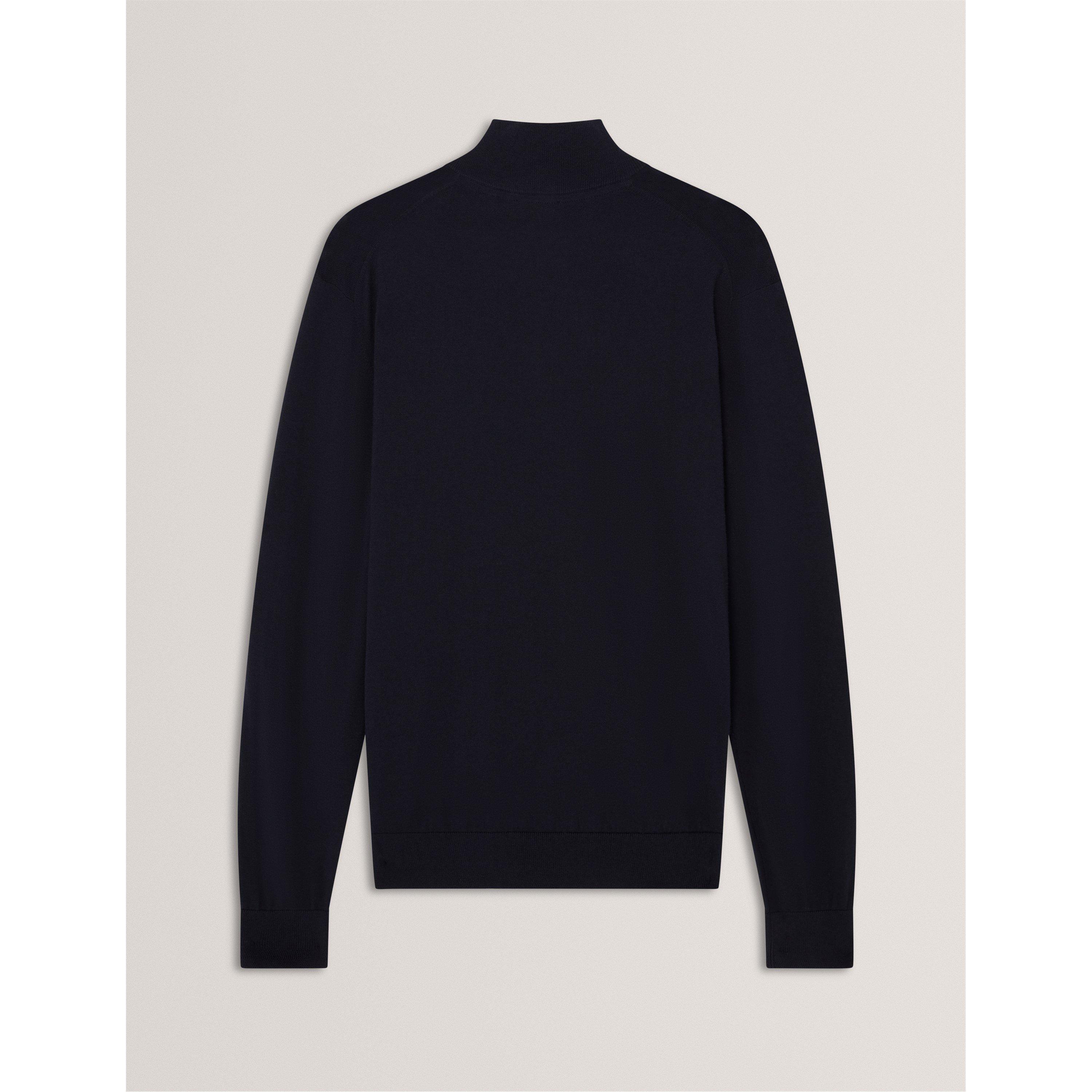 Marine - Ted Baker - Ted Merino half Zip Sn00 - 2