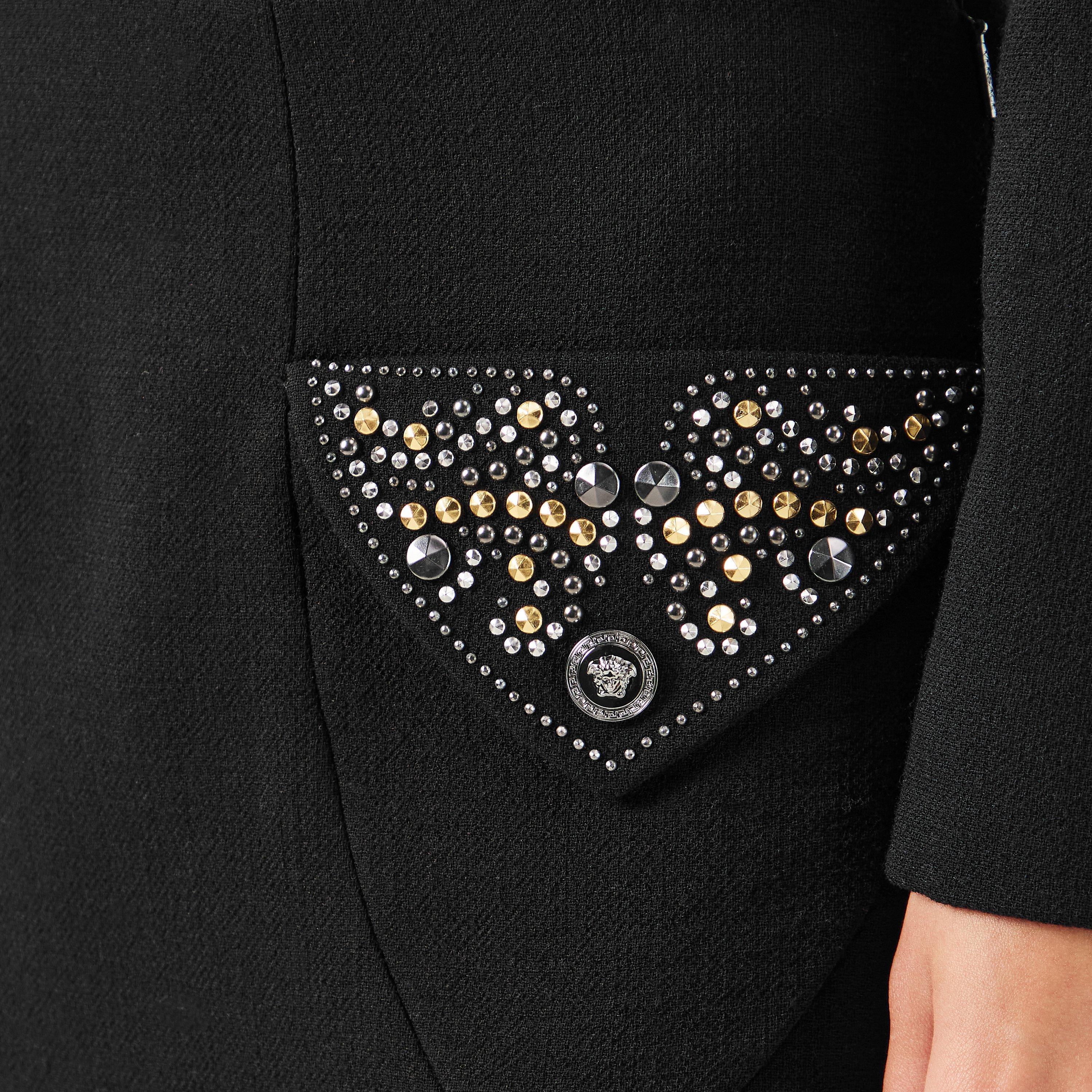 Black - Versace - Women's Mini Skirts - 5