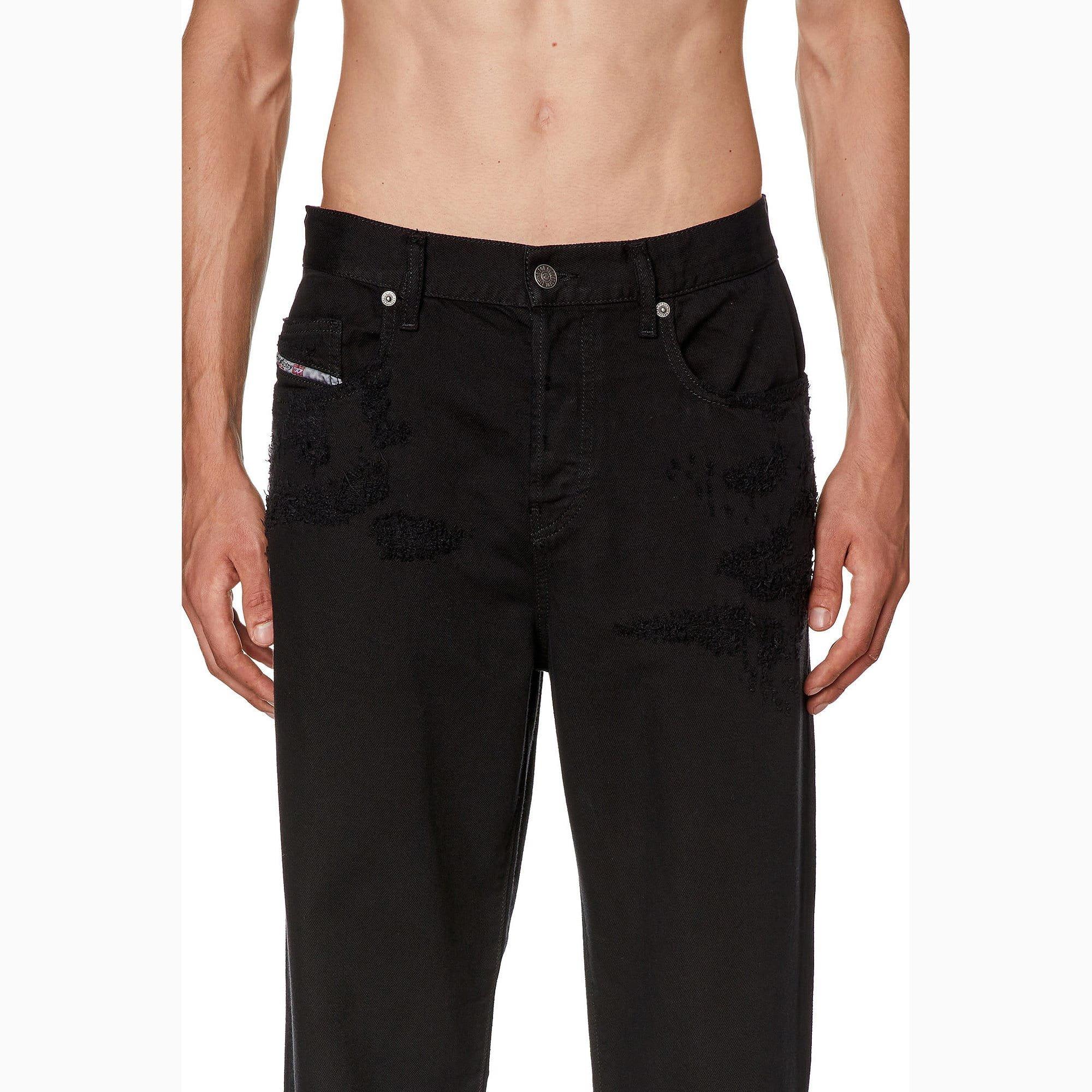 Black - Diesel - 2020 D-Viker Jeans - 4