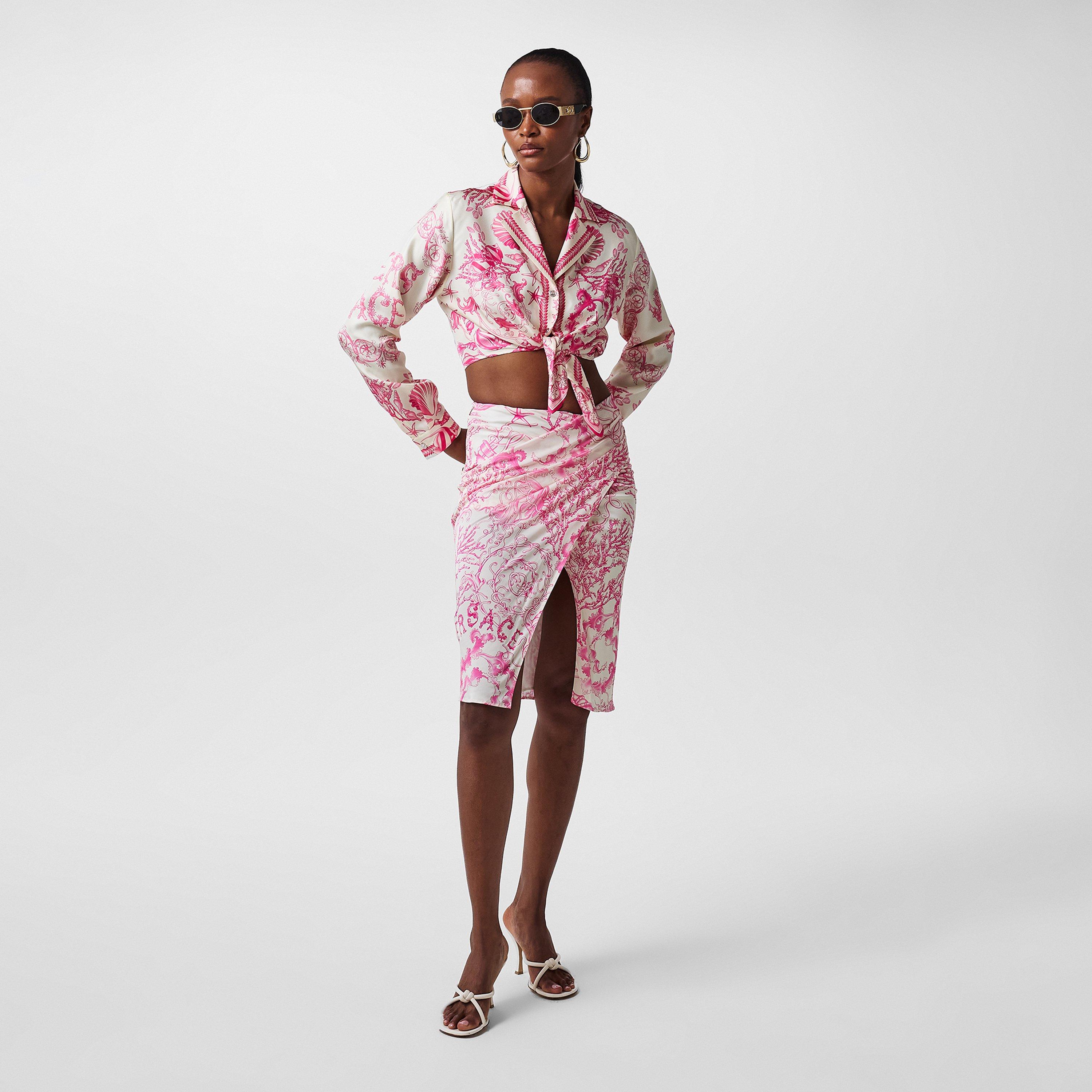 Dragonfruit - Versace - Women's Patterned Long-Sleeve Shirt - 6