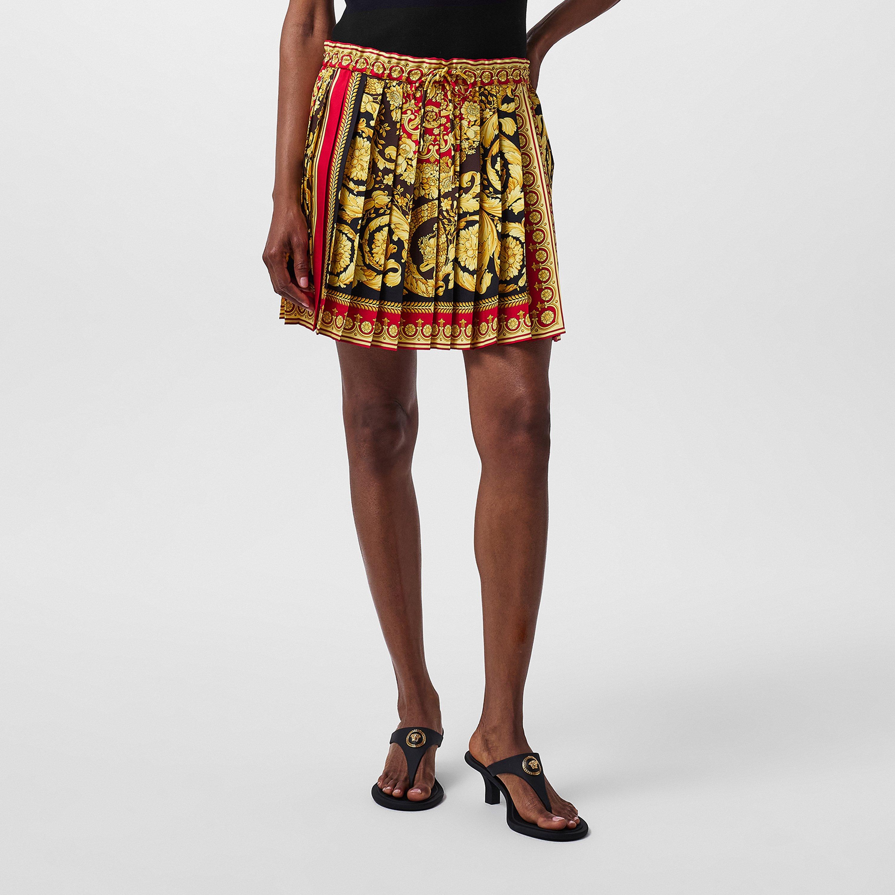 Spice Brown - Versace - Women's Mini Skirts - 3