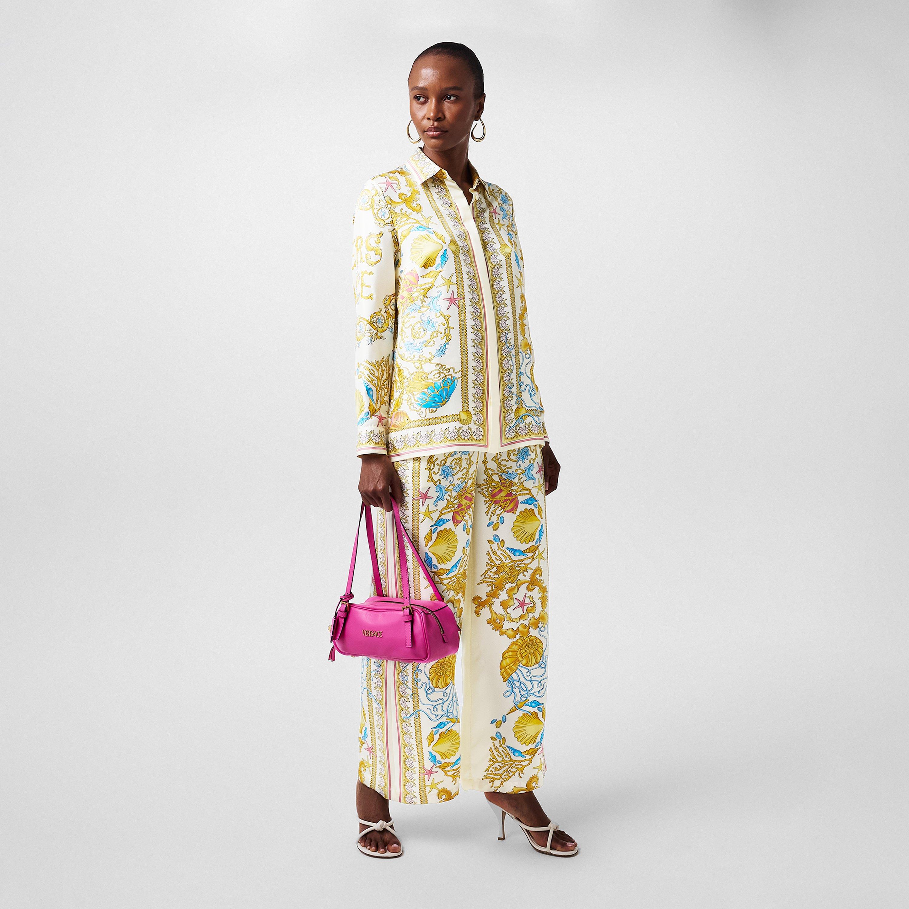 Eggshell - Versace - Women's Long-Sleeve Shirt - 6