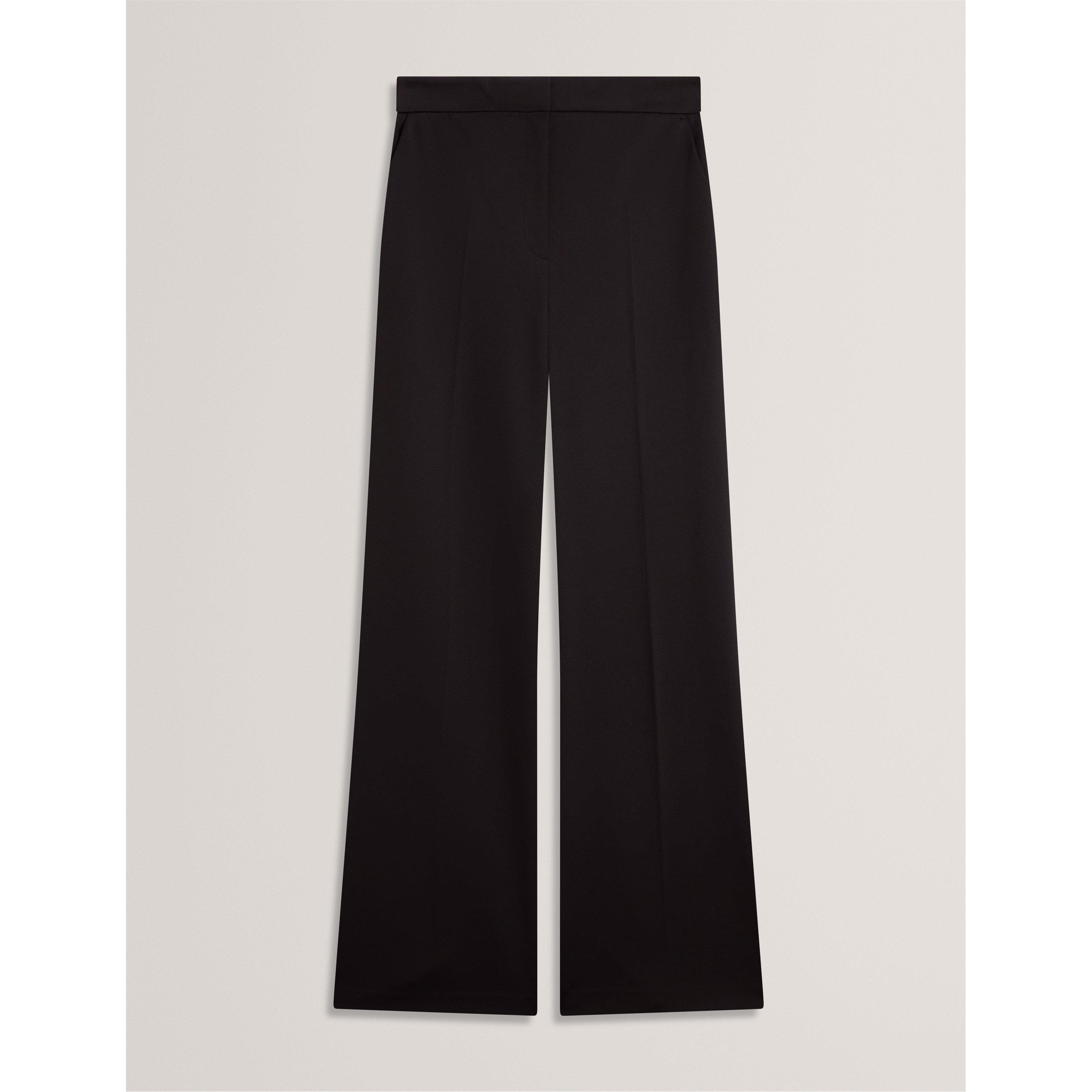 Ted Baker Women's High-Waist Flared Trousers - Black - 12 (M)
